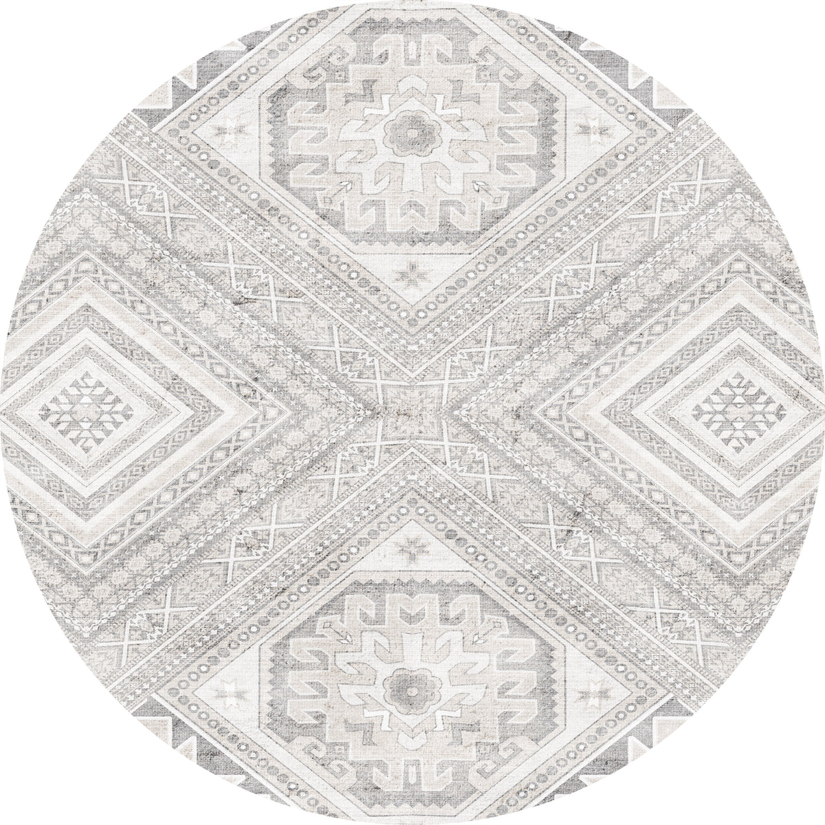 Caria Ornamentaler Medaillon-Teppich mit Stammesmotiven