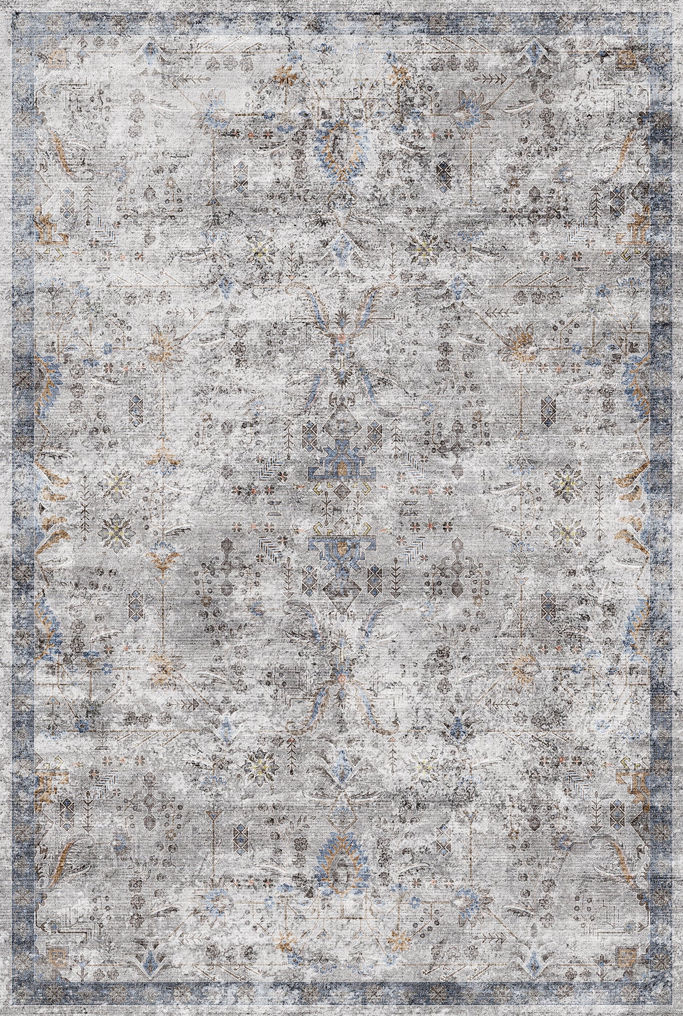 Zayna Ornamental Floral Rug