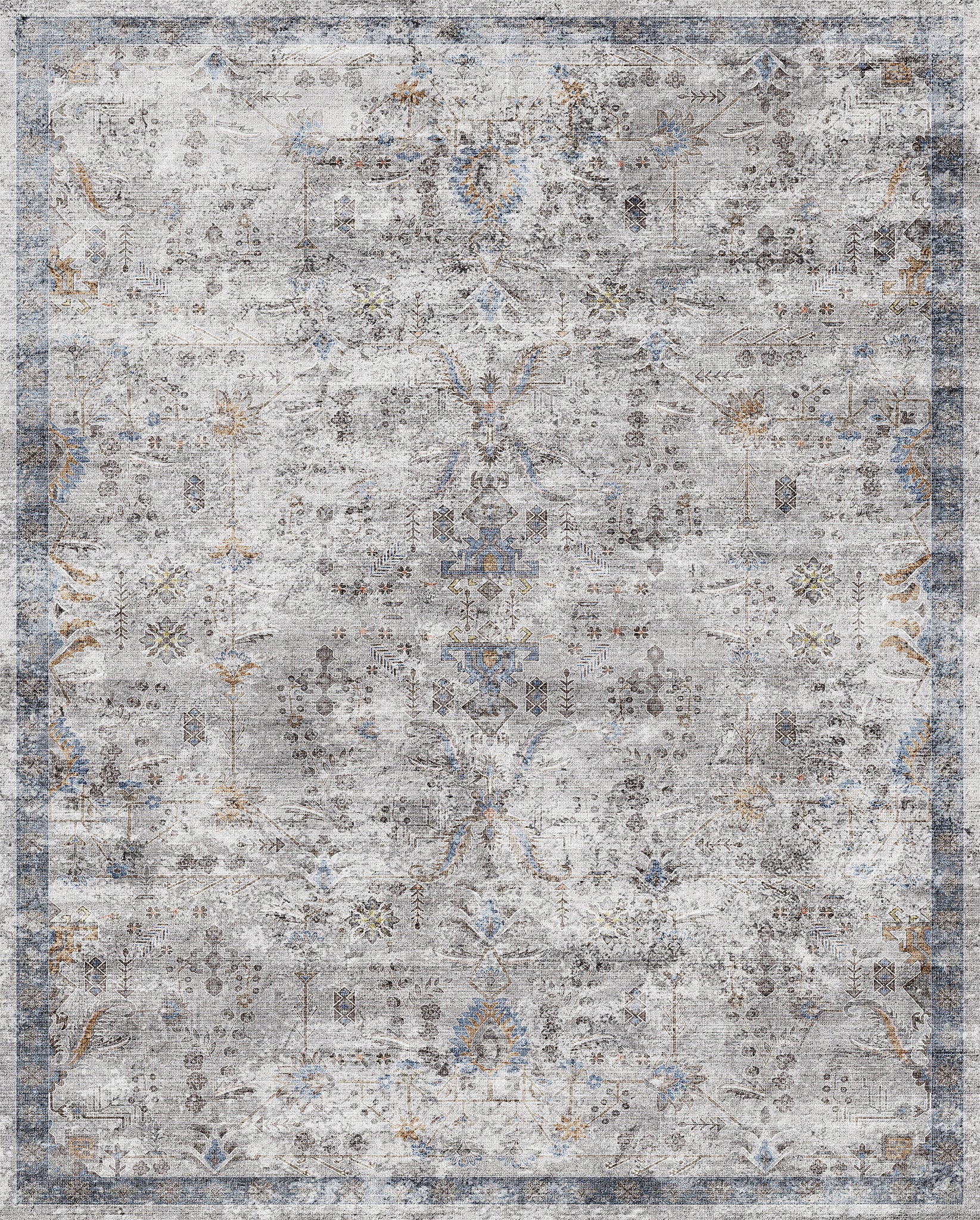 Zayna Ornamental Floral Rug