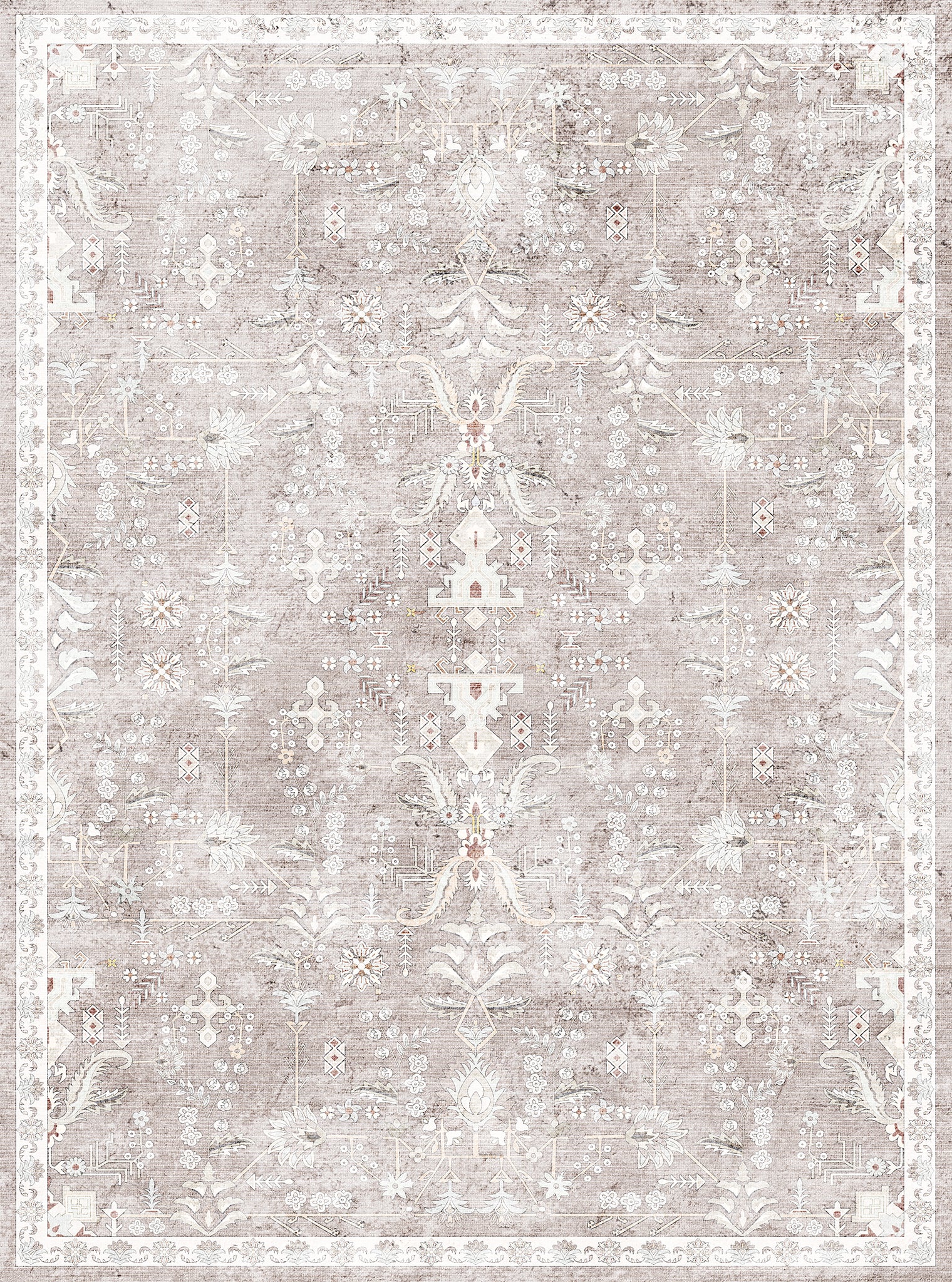 Zayna Ornamental Floral Rug