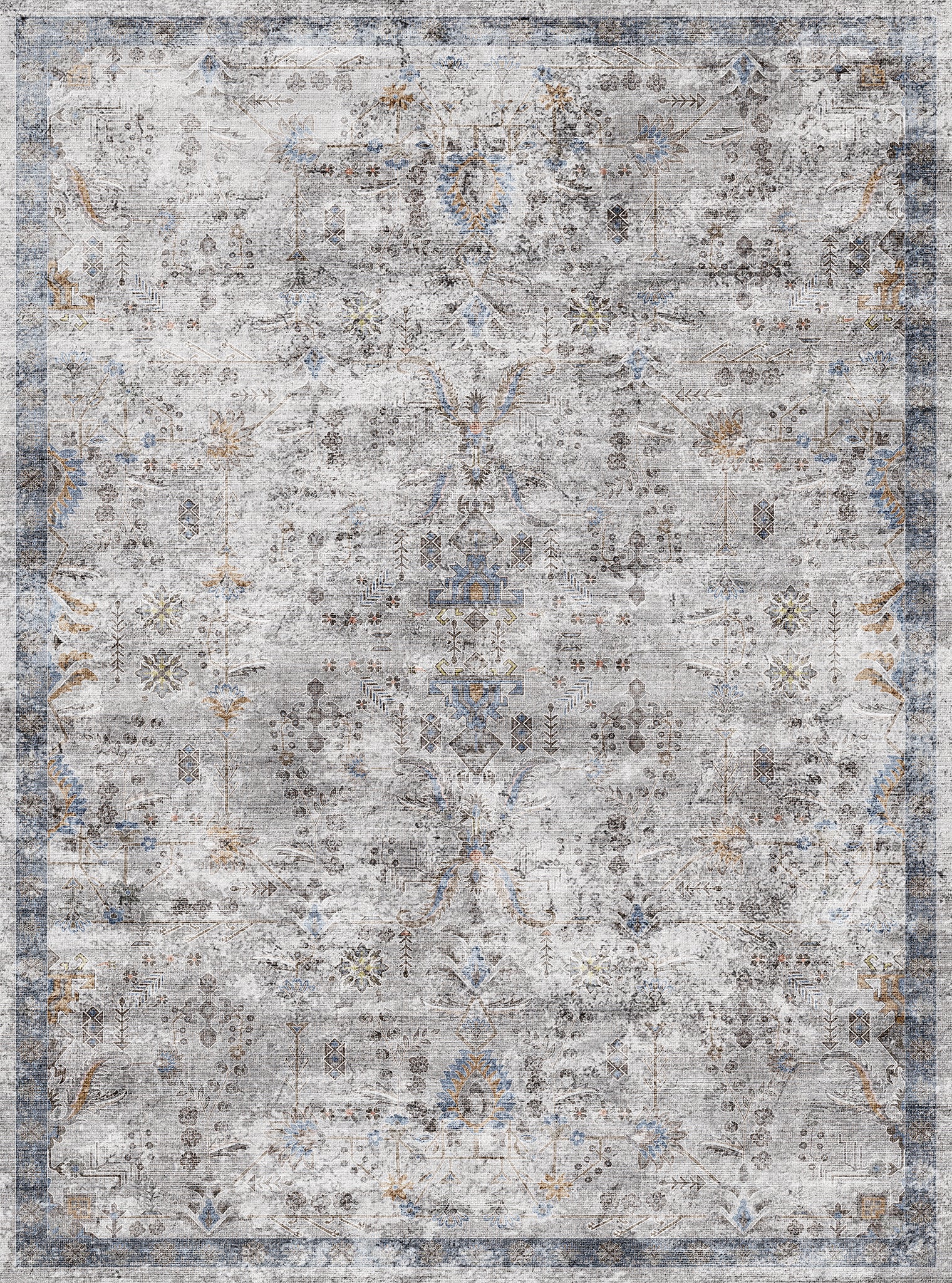 Zayna Ornamental Floral Rug