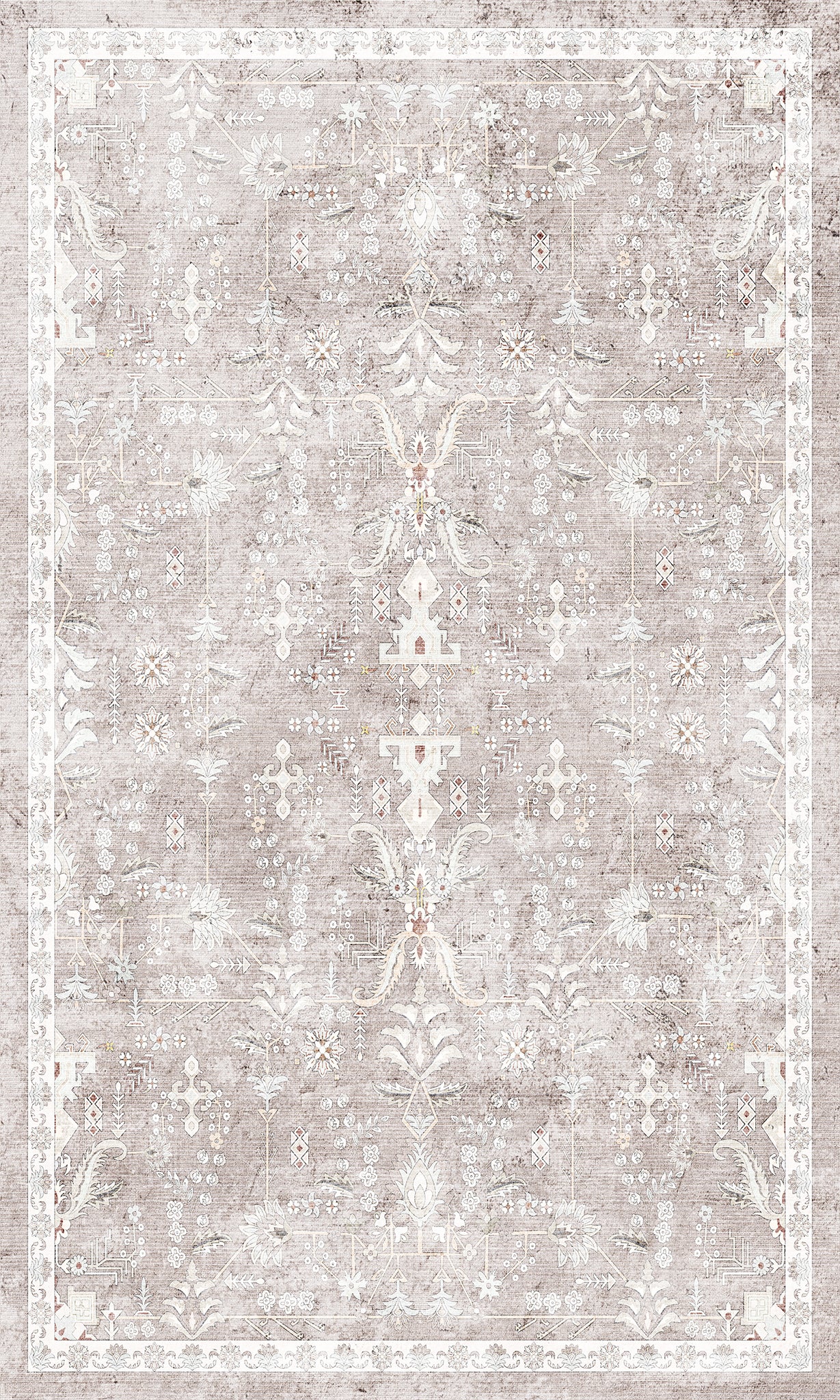 Zayna Ornamental Floral Rug