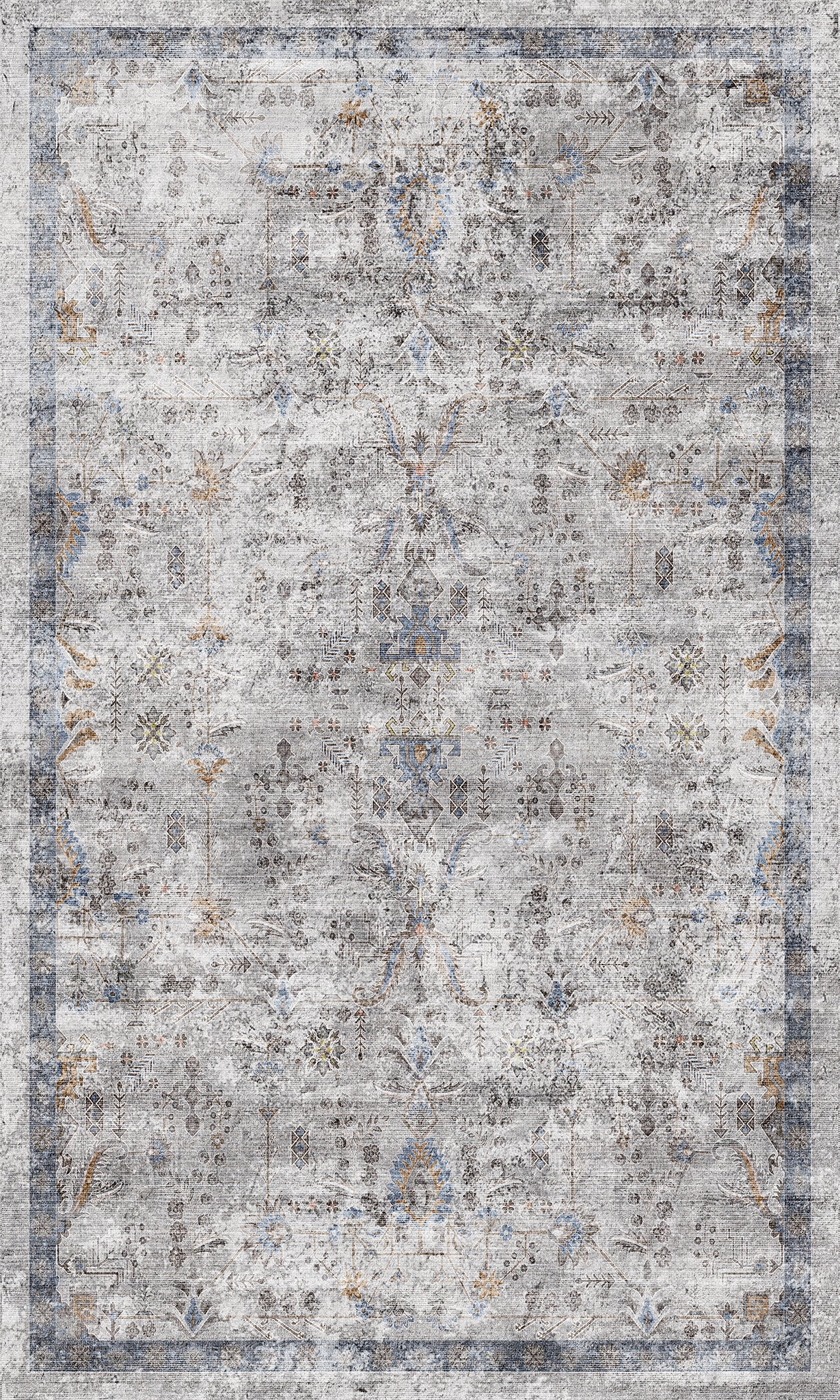 Zayna Ornamental Floral Rug