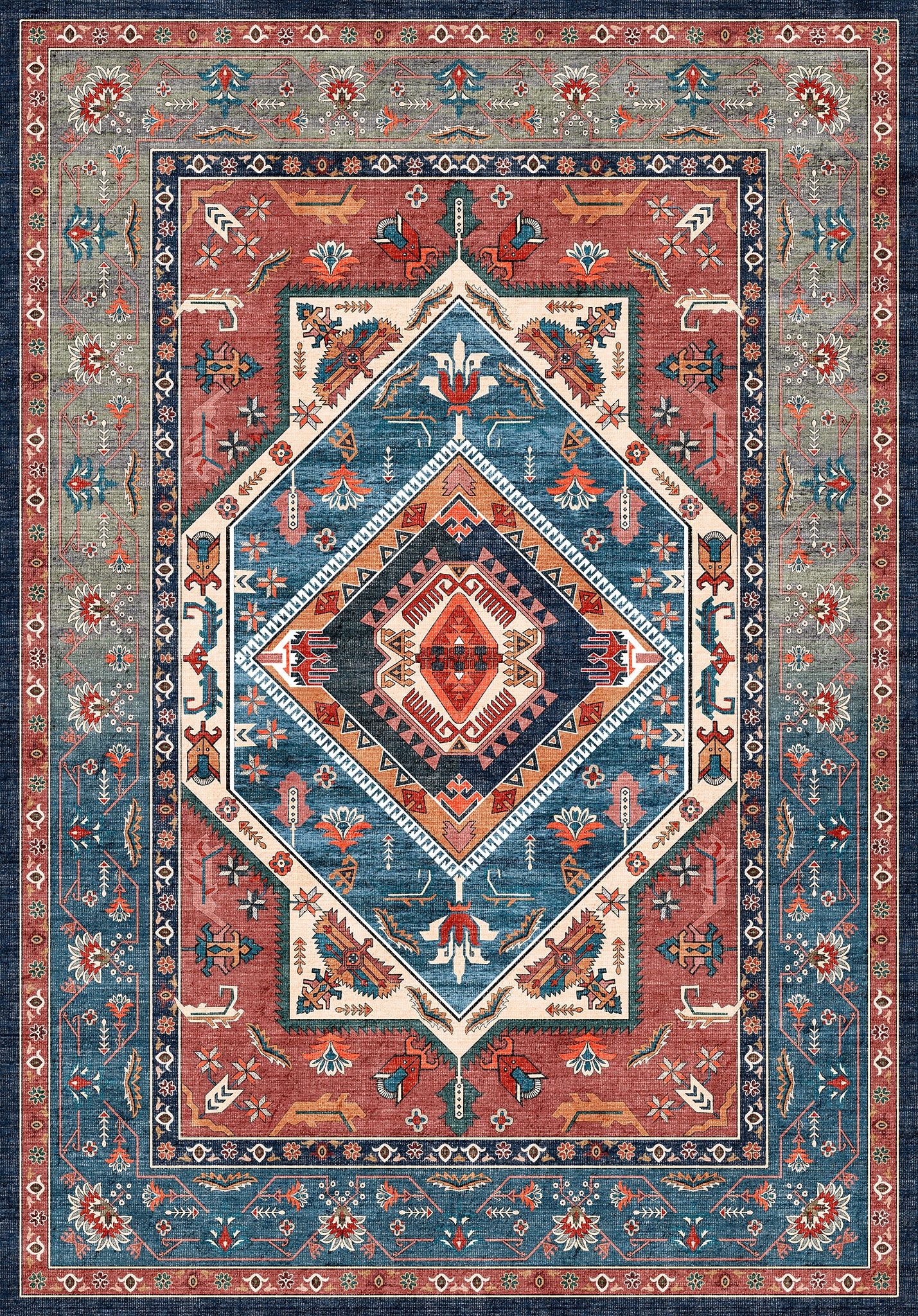 Soraya Traditional Medallion Rug