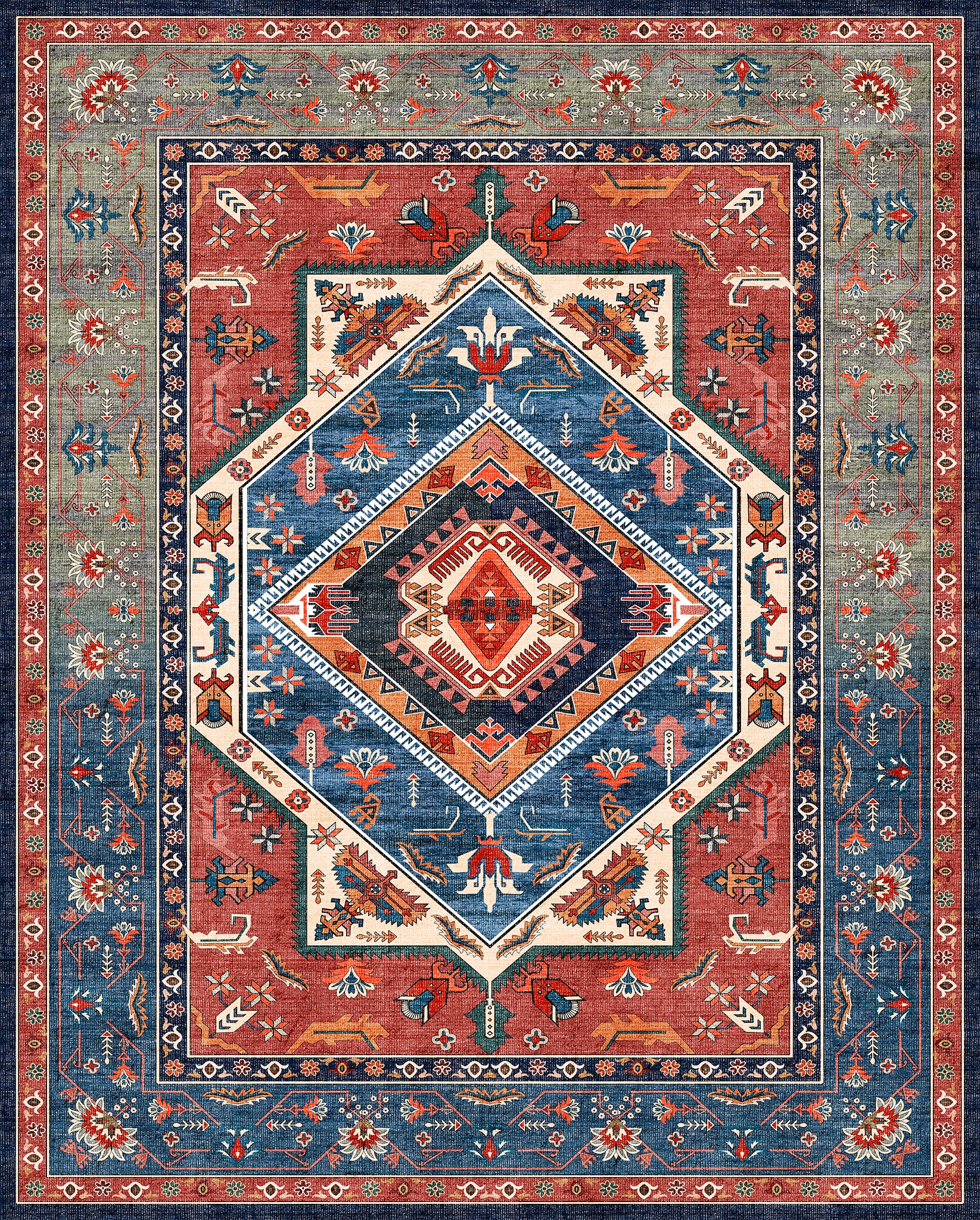 Soraya Traditionell medaljongmatta
