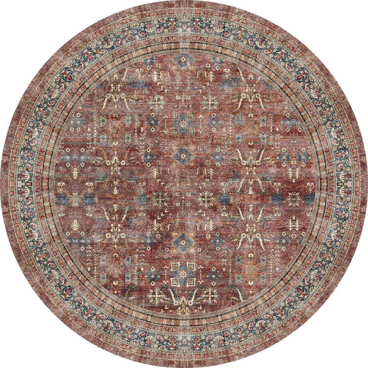 Sabra Tapis ornemental vieilli
