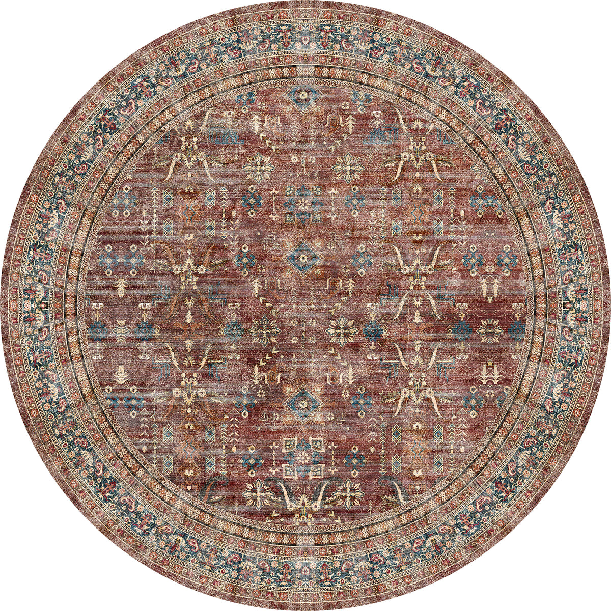 Sabra Tapis ornemental vieilli