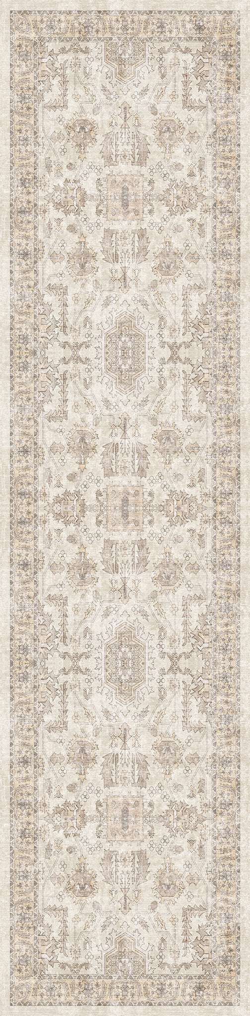 Zoe Distressed Ornamental Rug