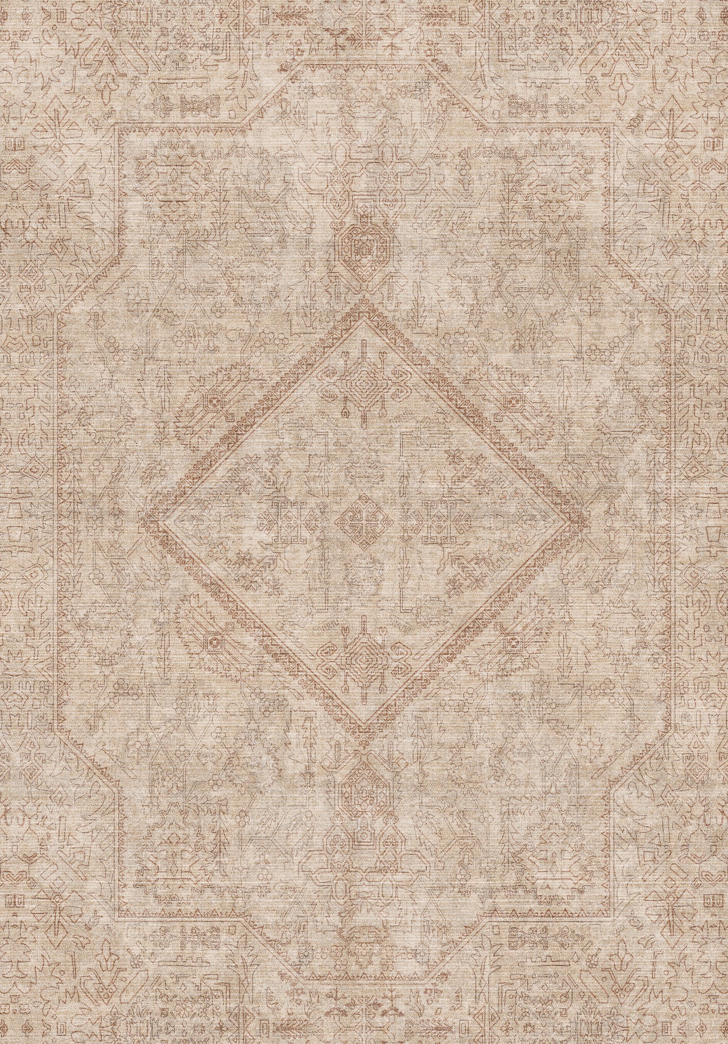 Elliot Geometric Medallion Rug