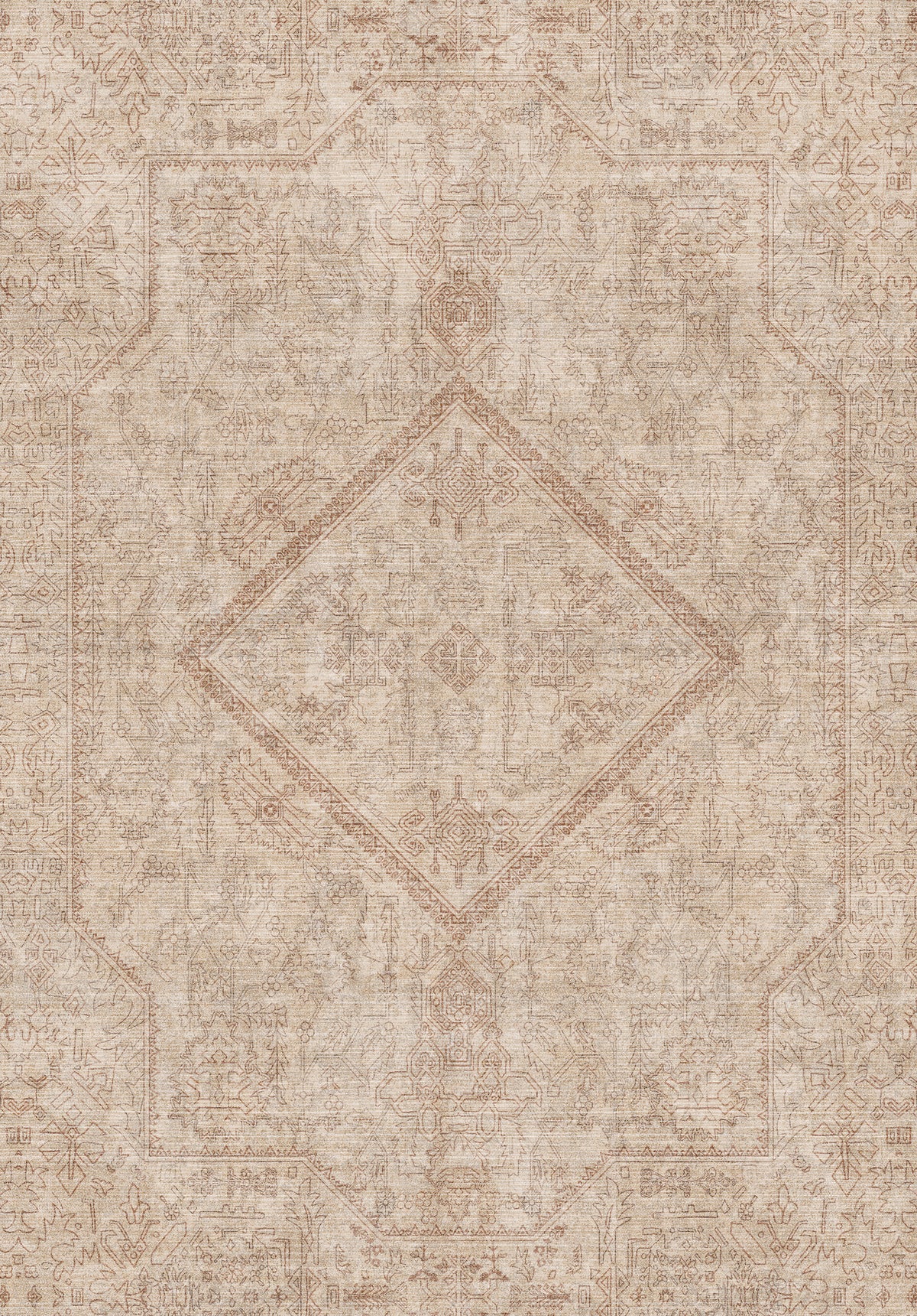 Elliot Geometric Medallion Rug