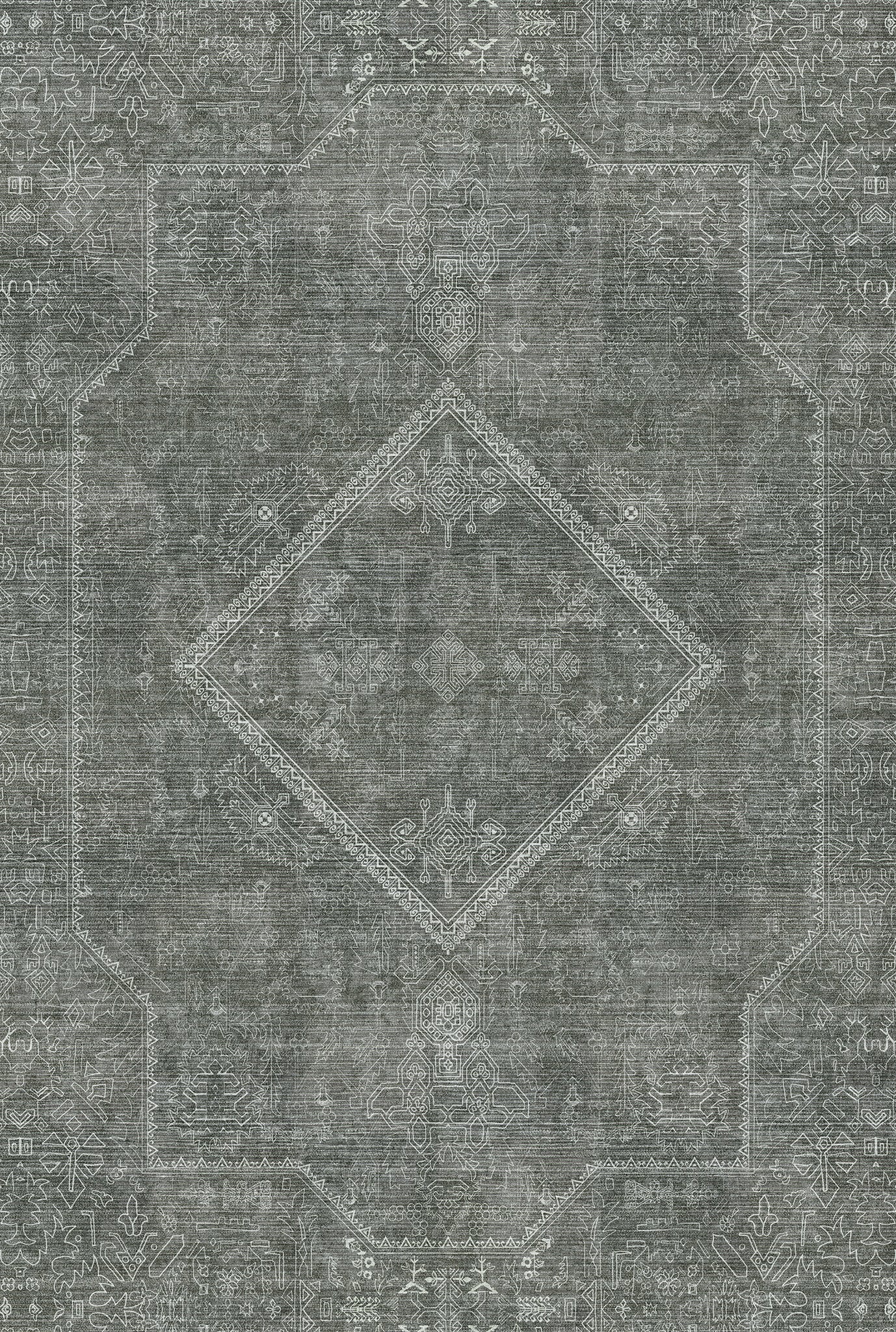 Elliot Geometric Medallion Rug