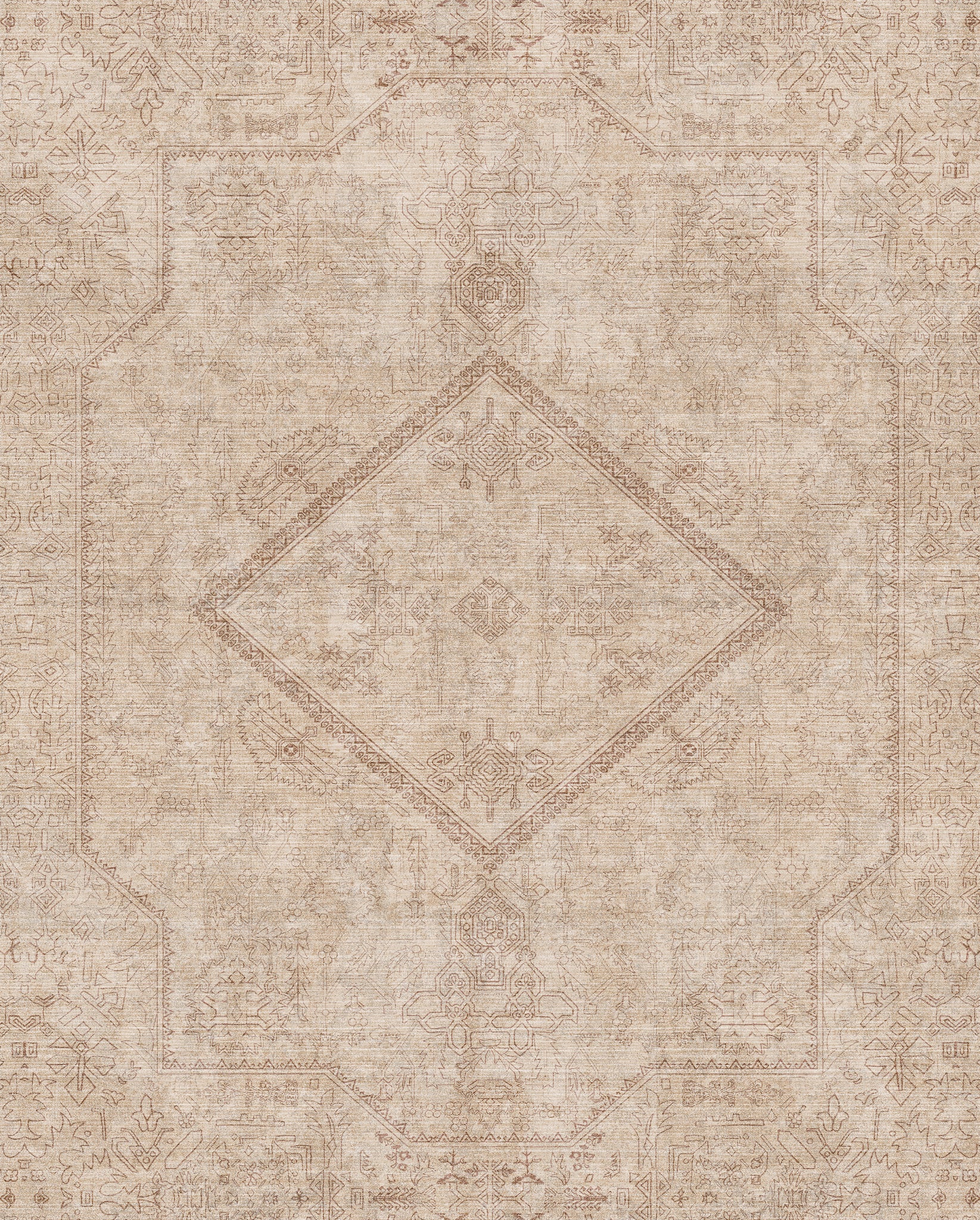 Elliot Geometric Medallion Rug