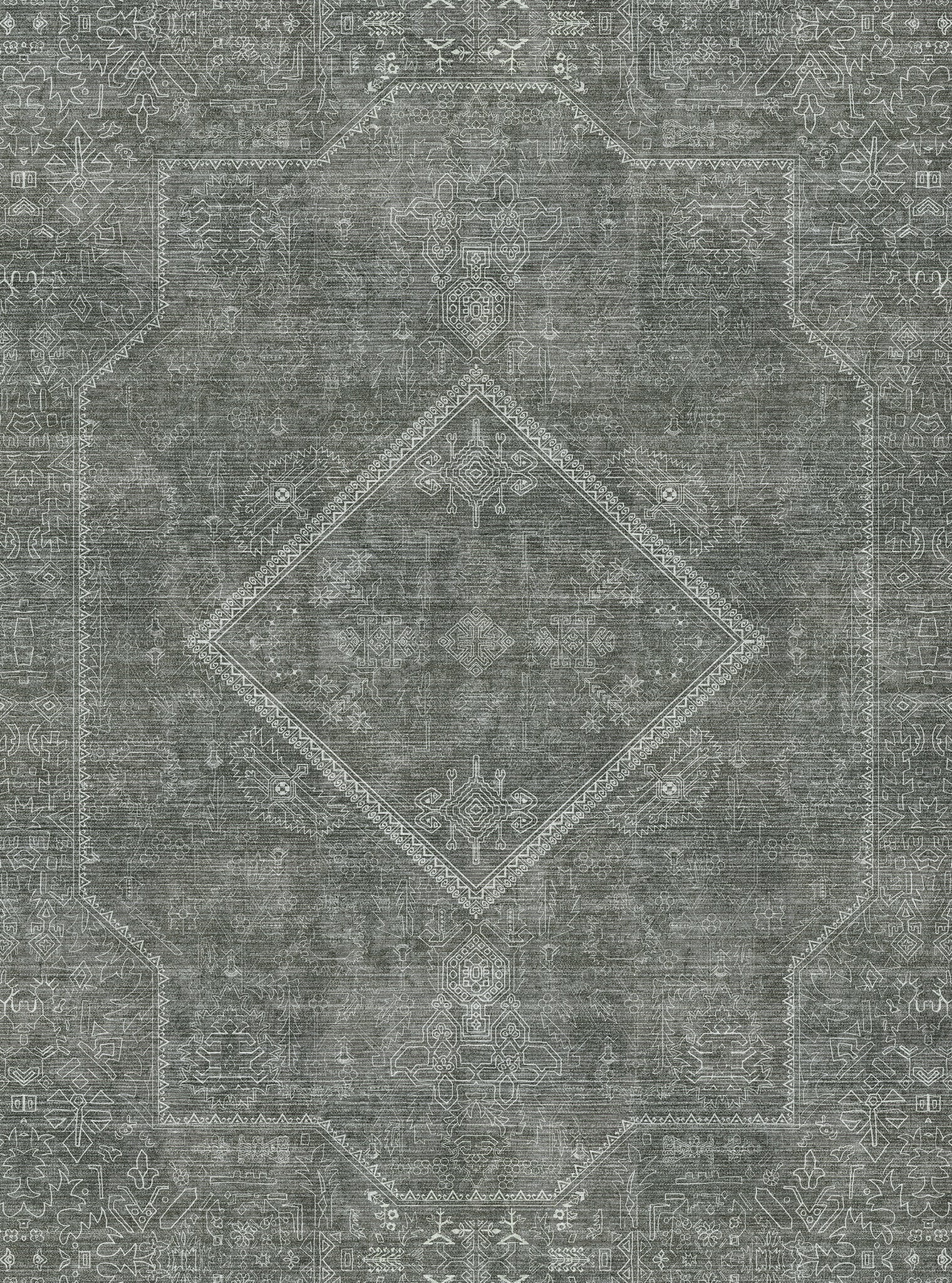 Elliot Geometric Medallion Rug