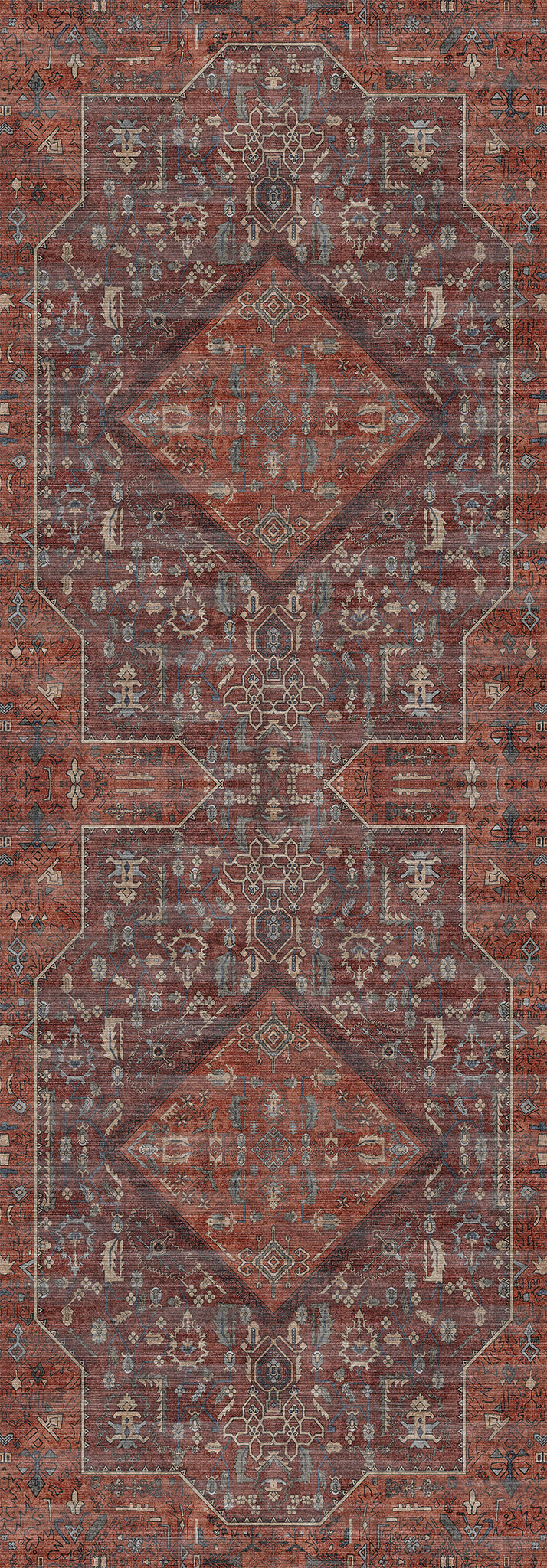 Elliot Geometric Medallion Rug