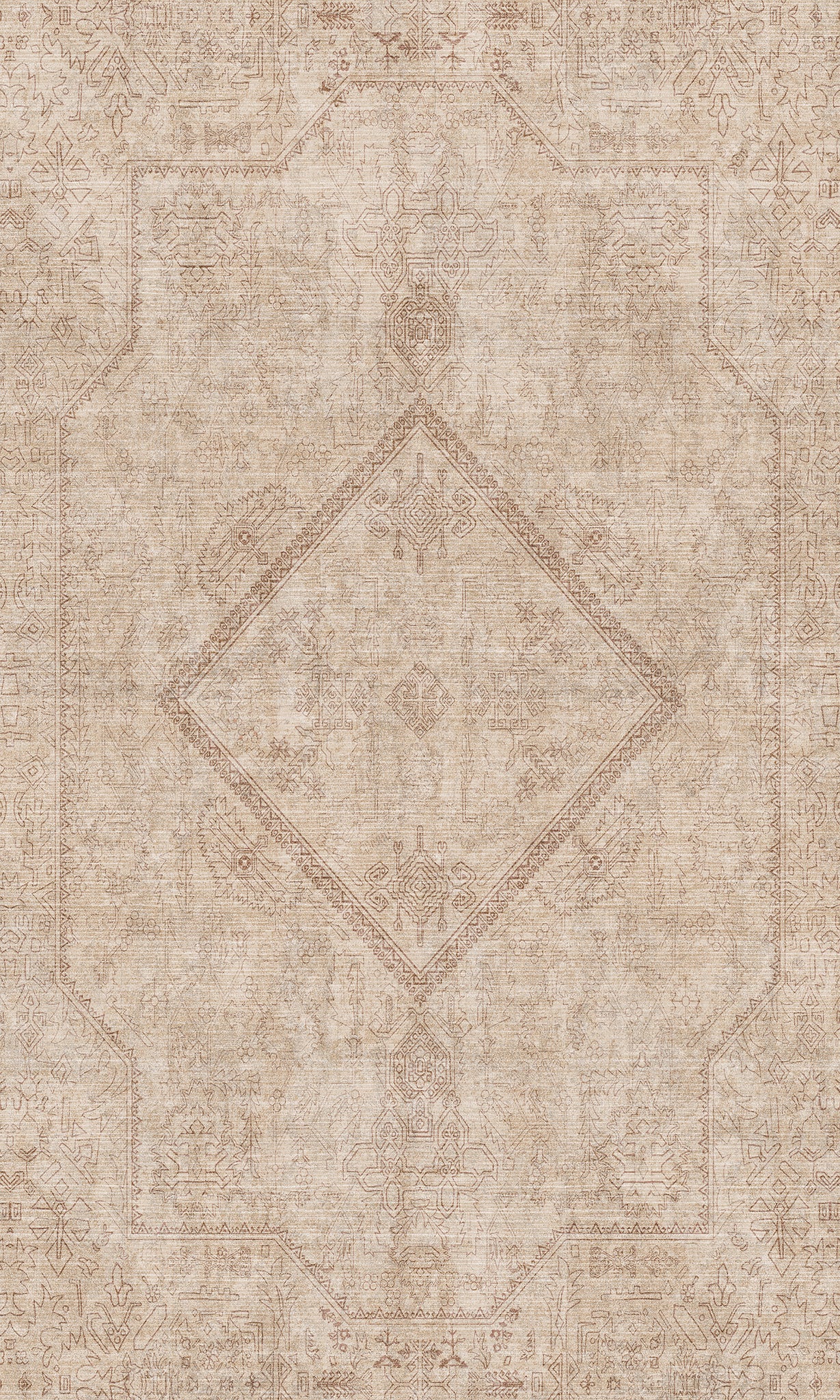 Elliot Geometric Medallion Rug