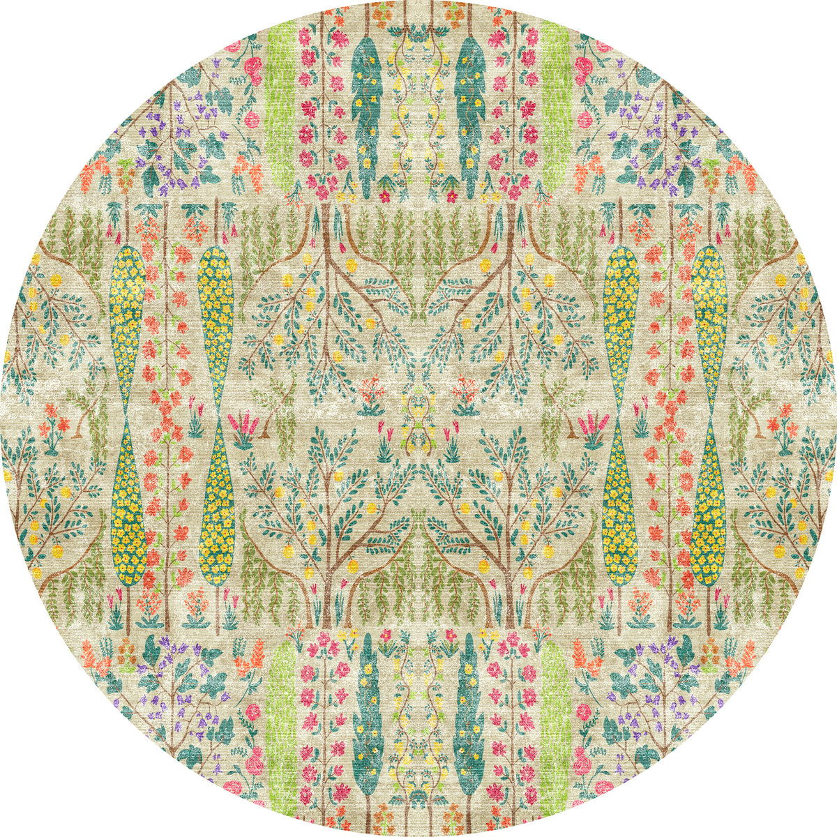 Annabelle Botanical Floral Rug