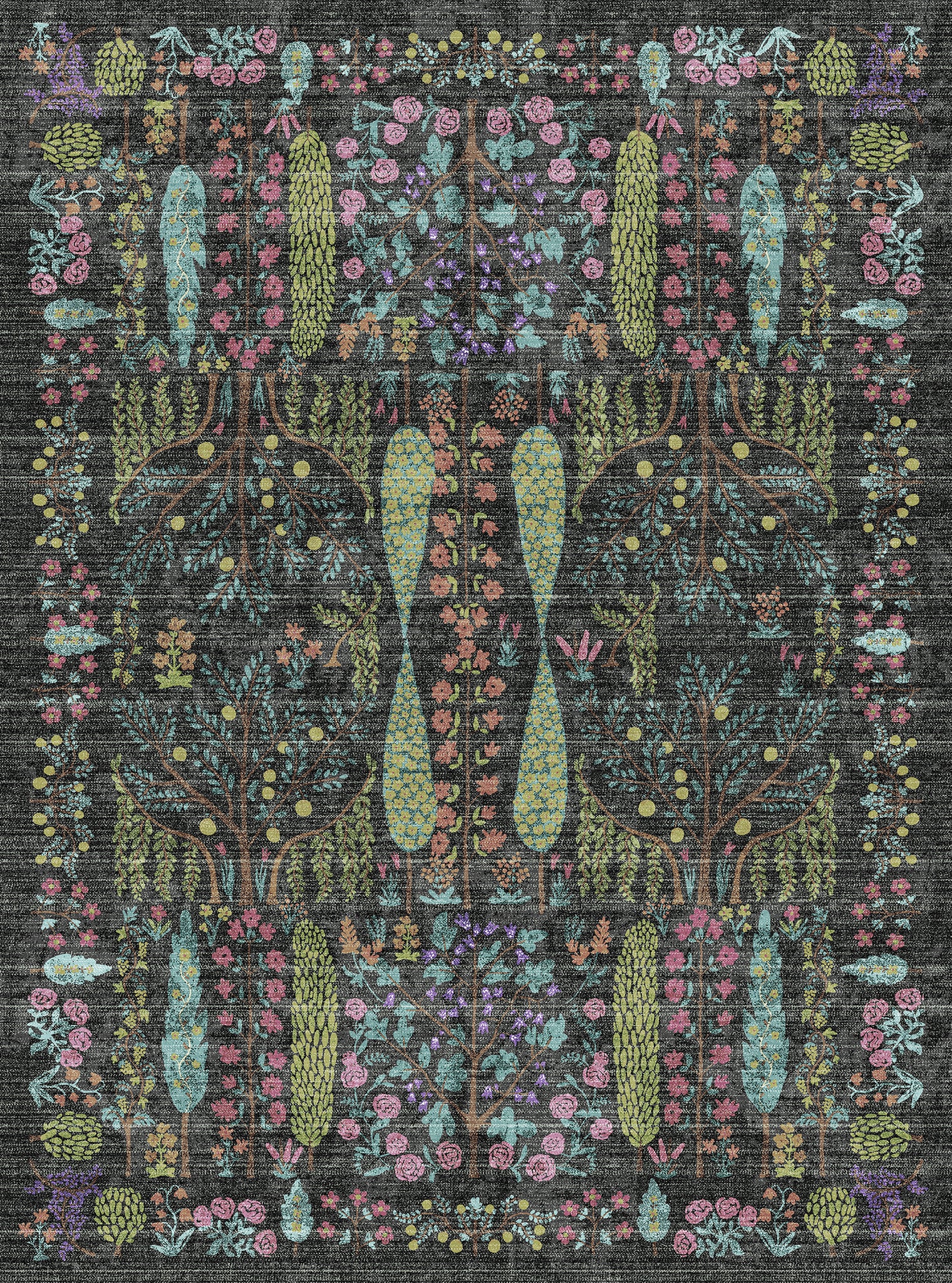 Annabelle Botanical Floral Rug