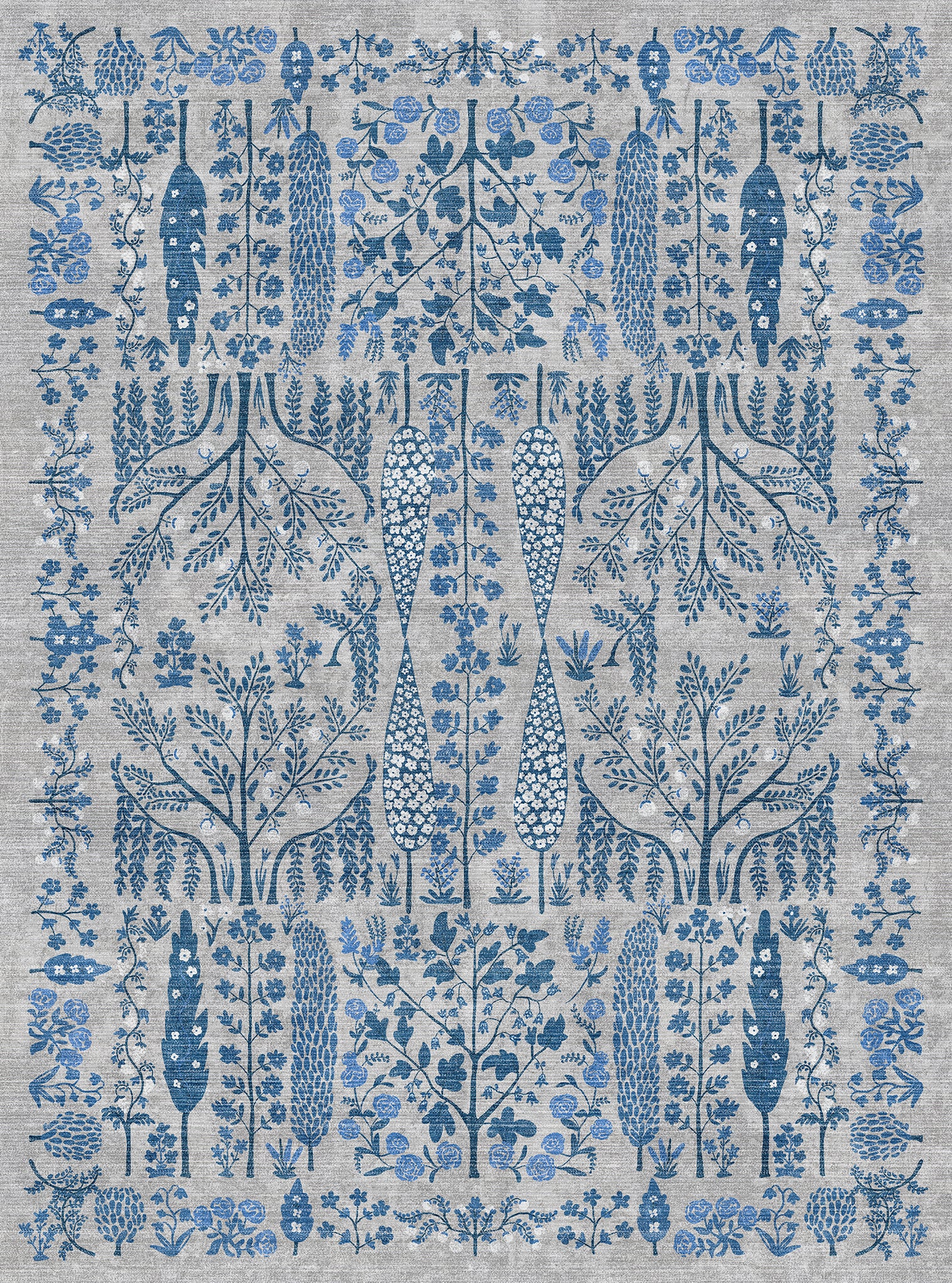 Annabelle Tapis floral botanique