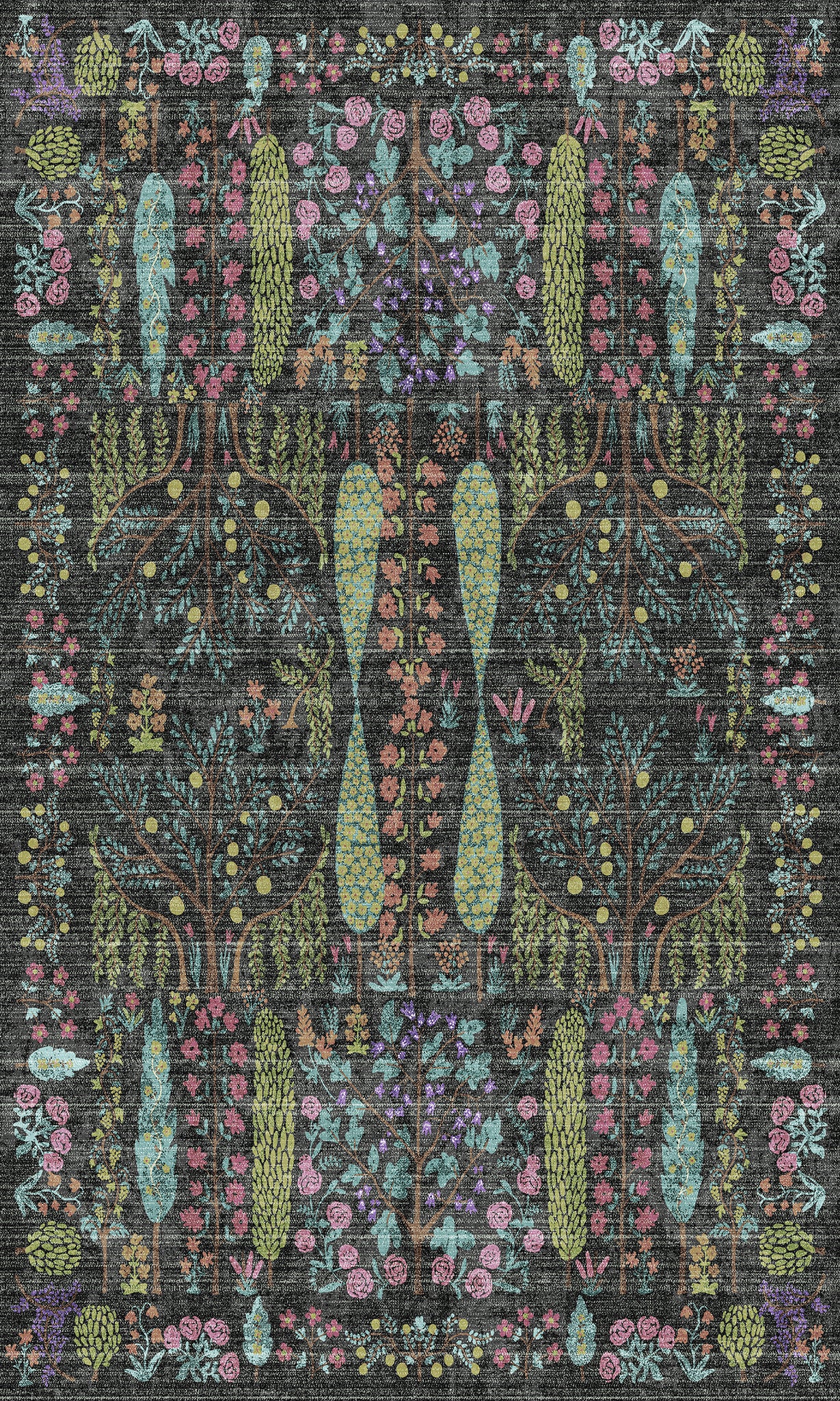 Annabelle Botanical Floral Rug