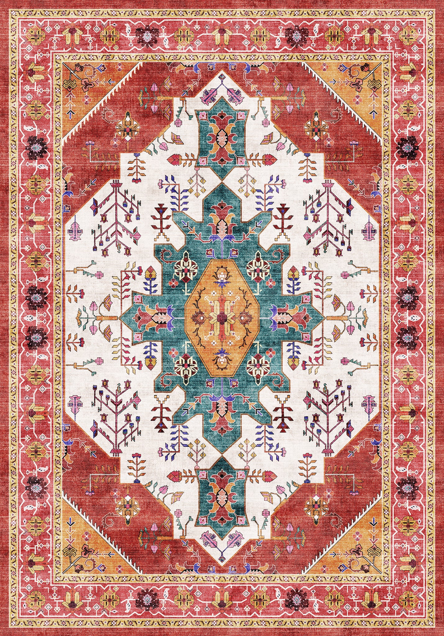 Nova Ornamental Floral Rug