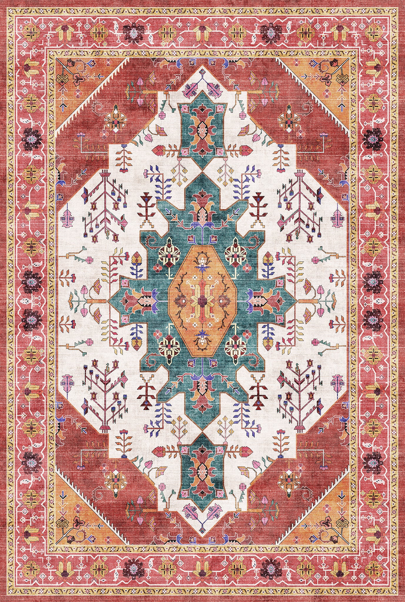 Nova Ornamental Floral Rug