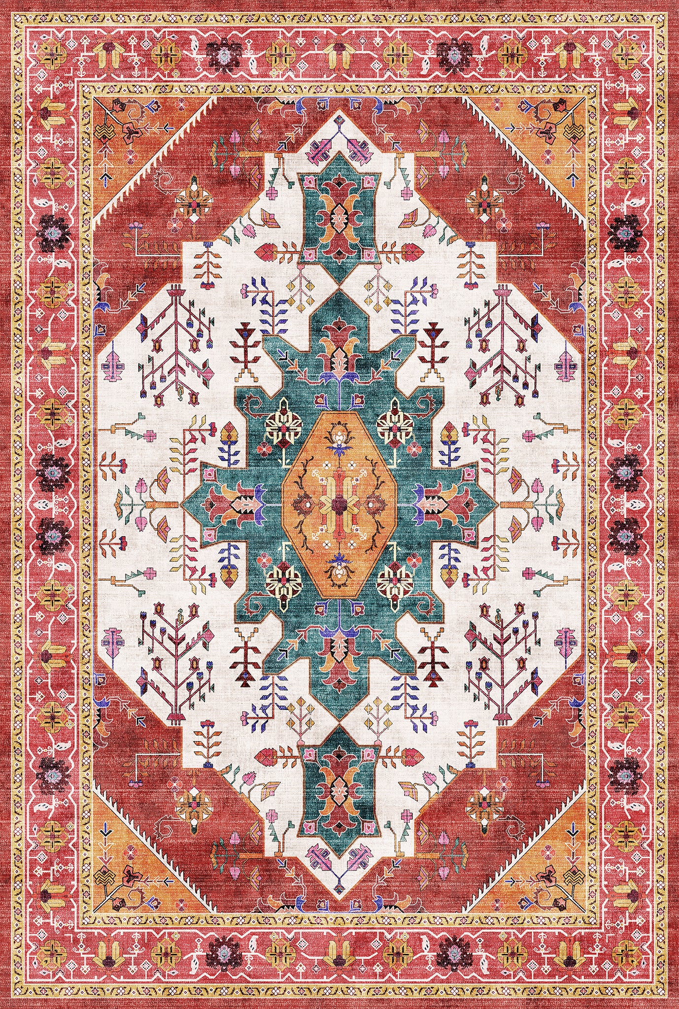 Nova Ornamental Floral Rug