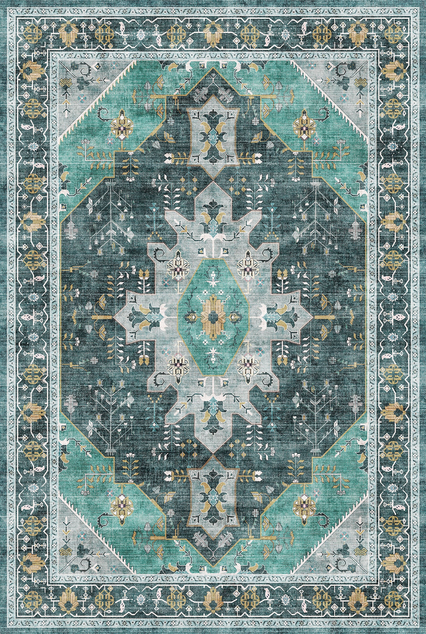 Nova Ornamental Floral Rug