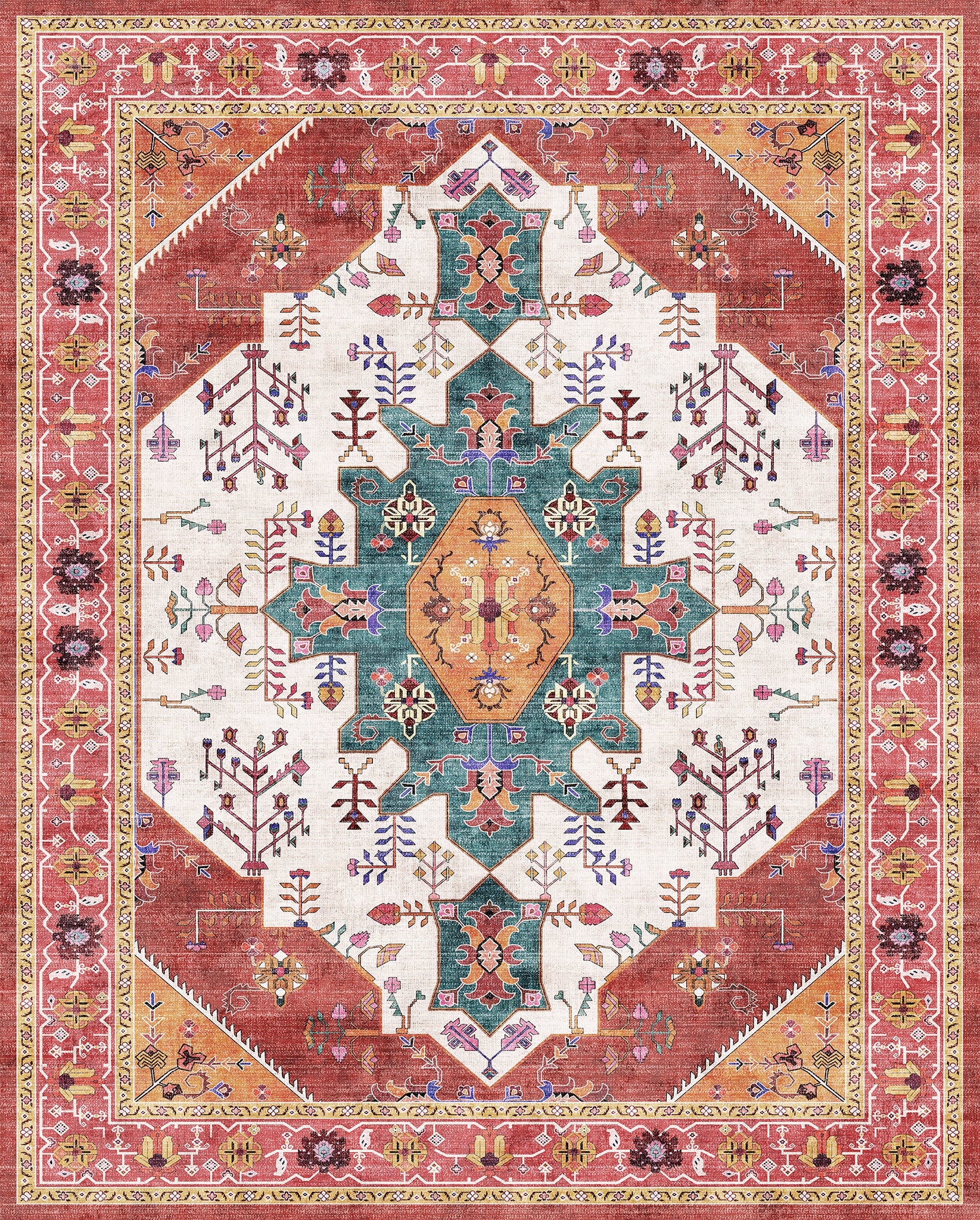 Nova Ornamental Floral Rug