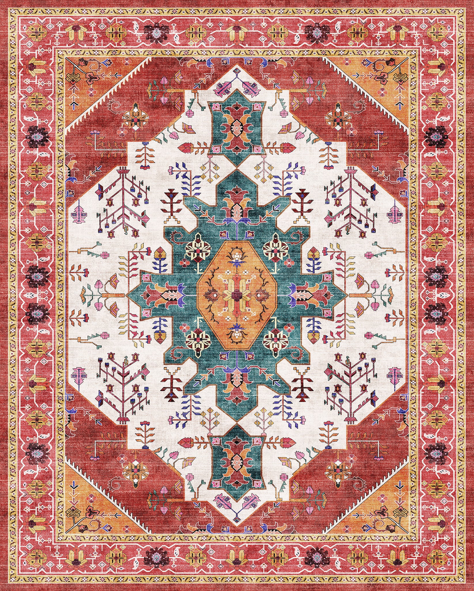 Nova Ornamental Floral Rug