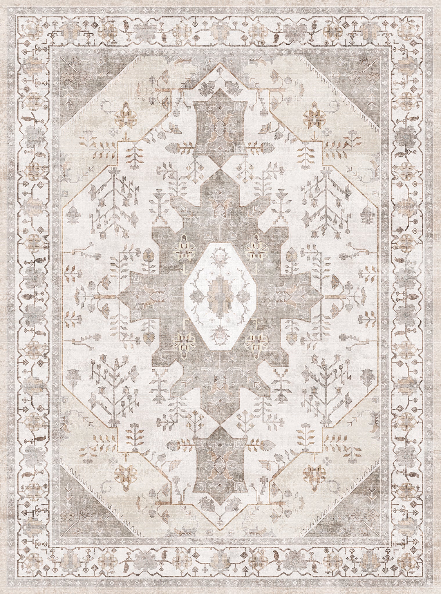 Nova Ornamental Floral Rug