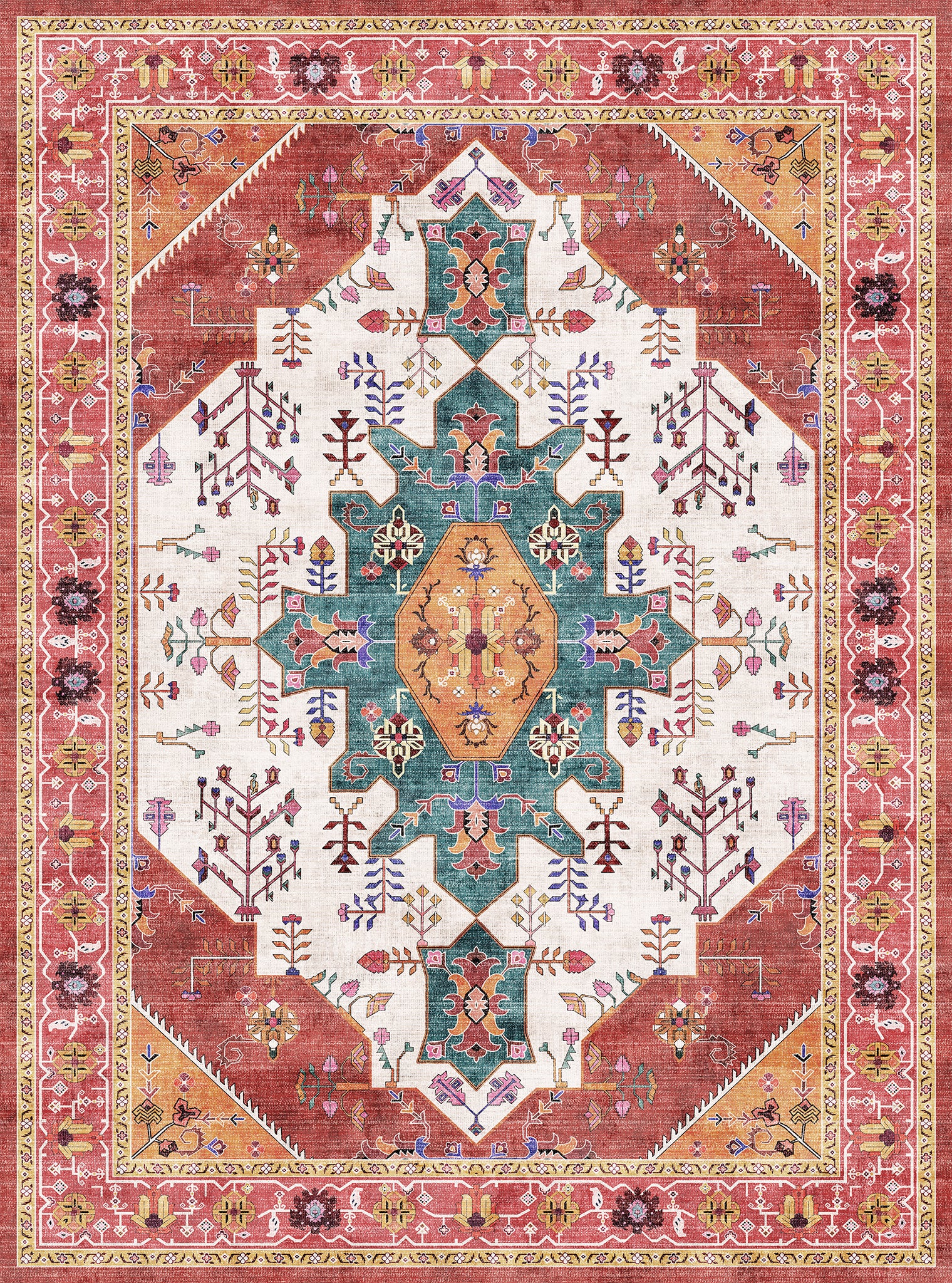 Nova Ornamental Floral Rug