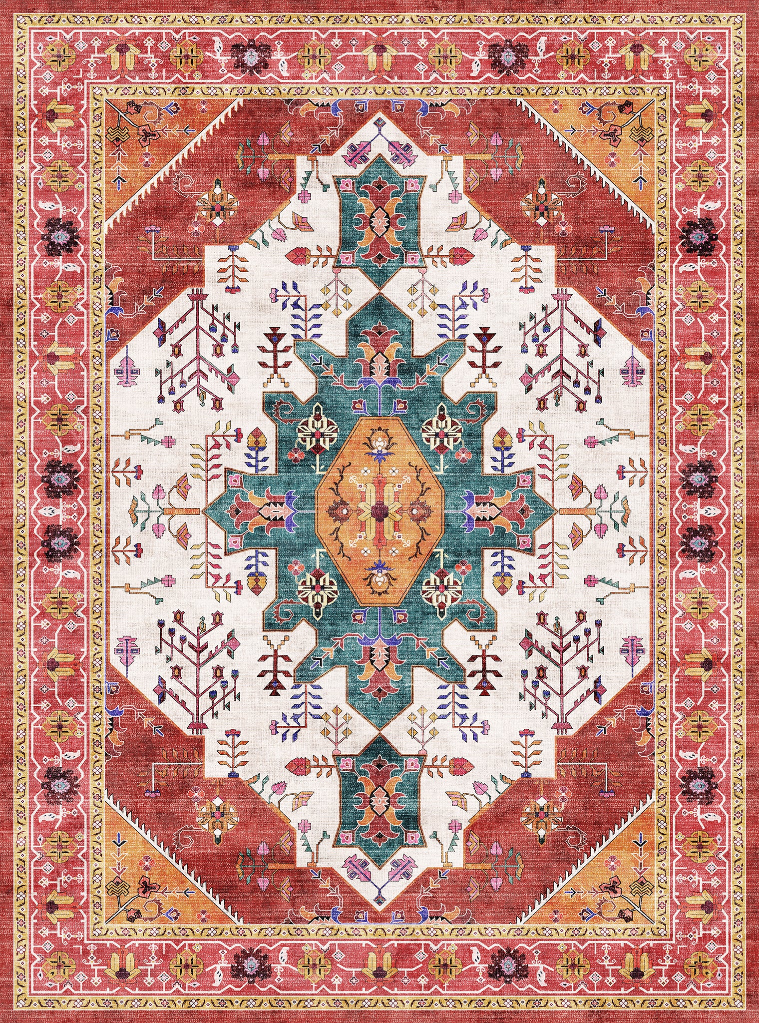 Nova Ornamental Floral Rug