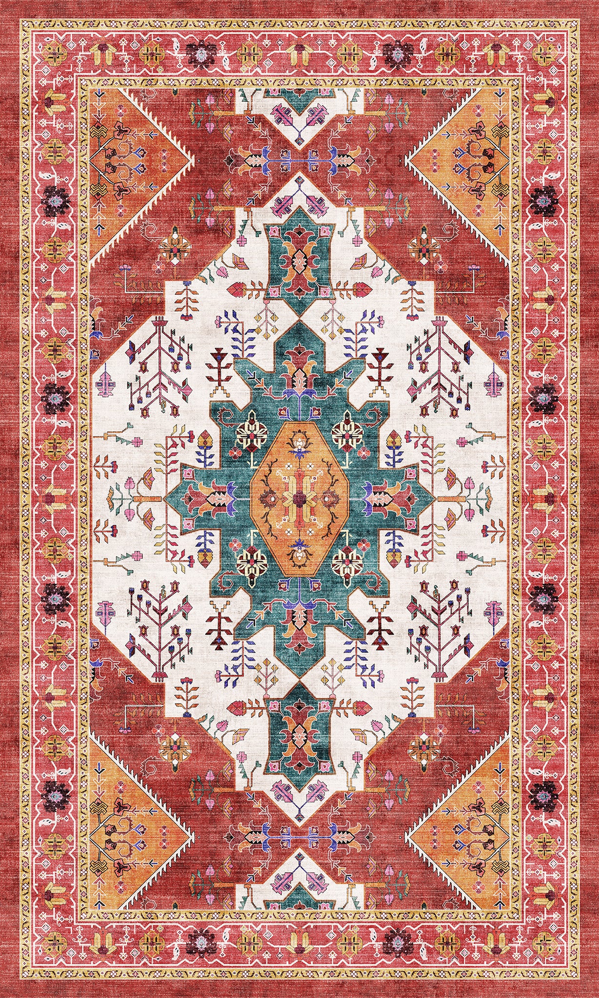 Nova Ornamental Floral Rug