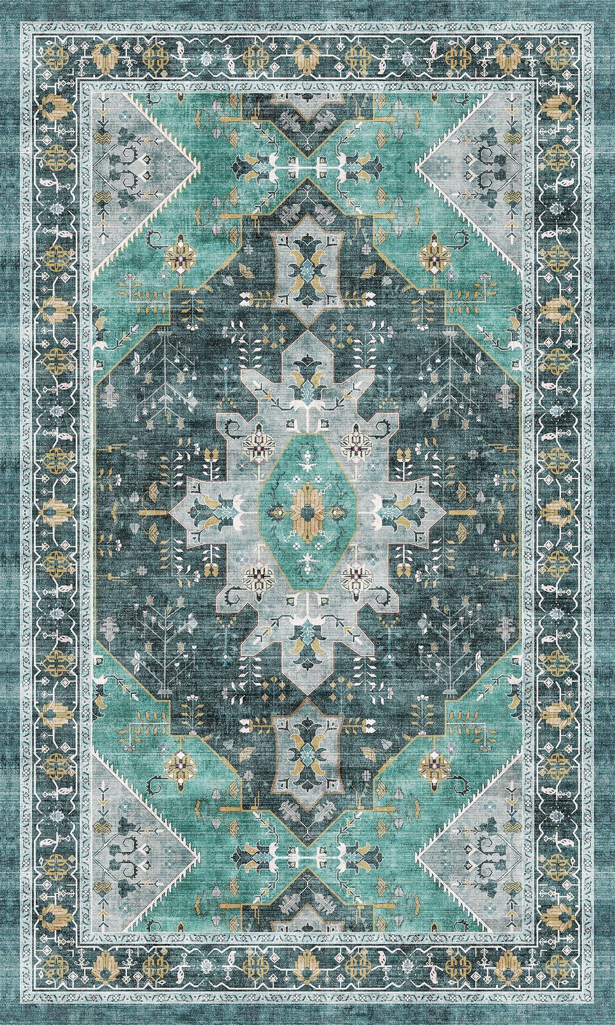 Nova Ornamental Floral Rug