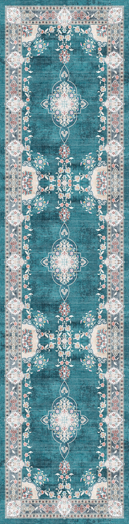 Maris Floral Medallion Design Rug