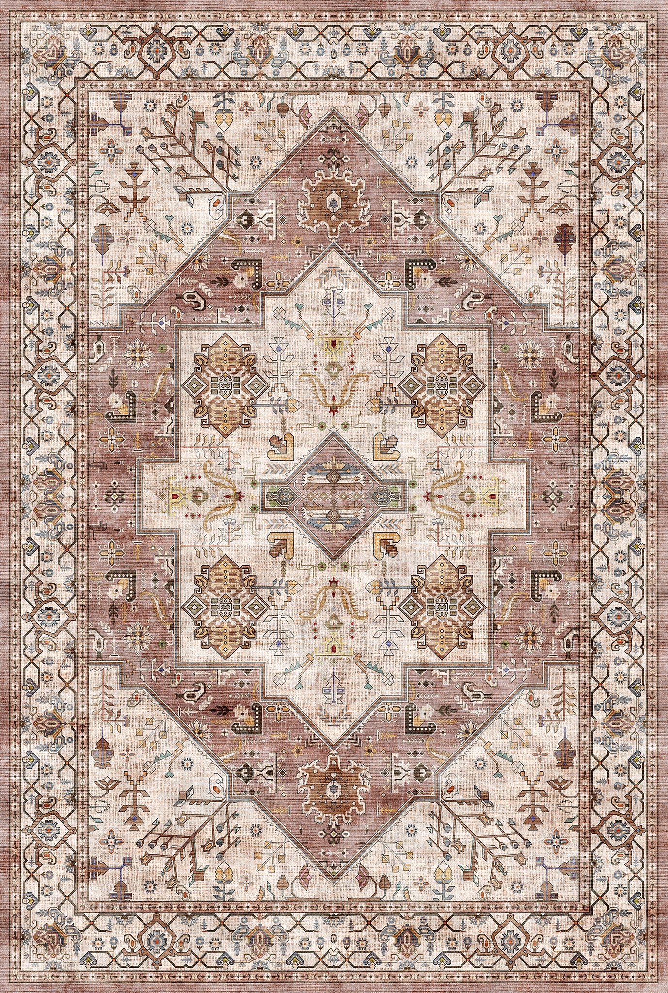 Dusk Vintage Medallion Rug