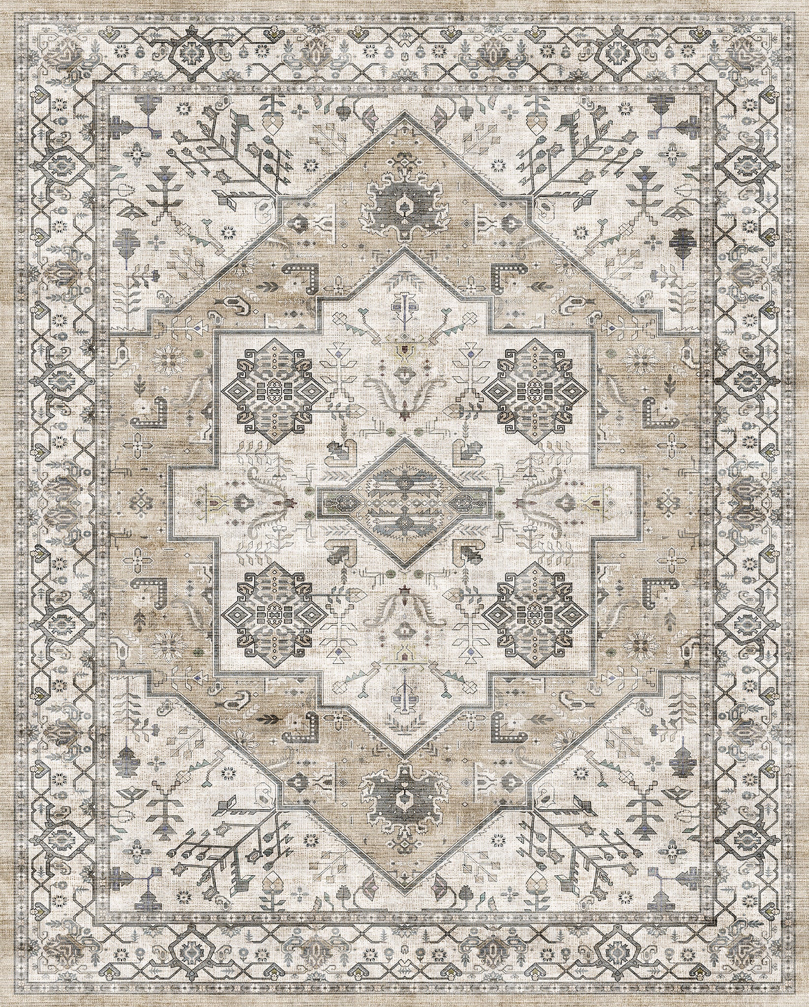 Dusk Vintage Medallion Rug