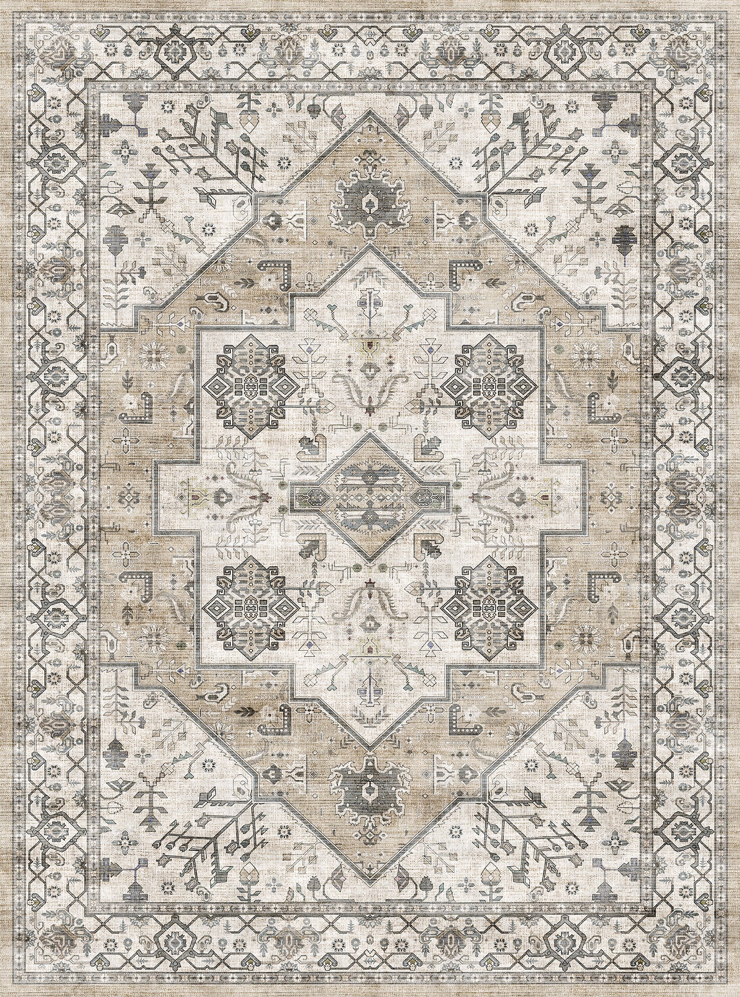 Dusk Vintage Medallion Rug