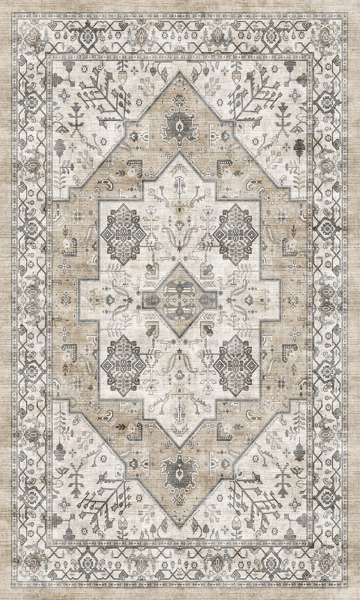 Dusk Vintage Medallion Rug