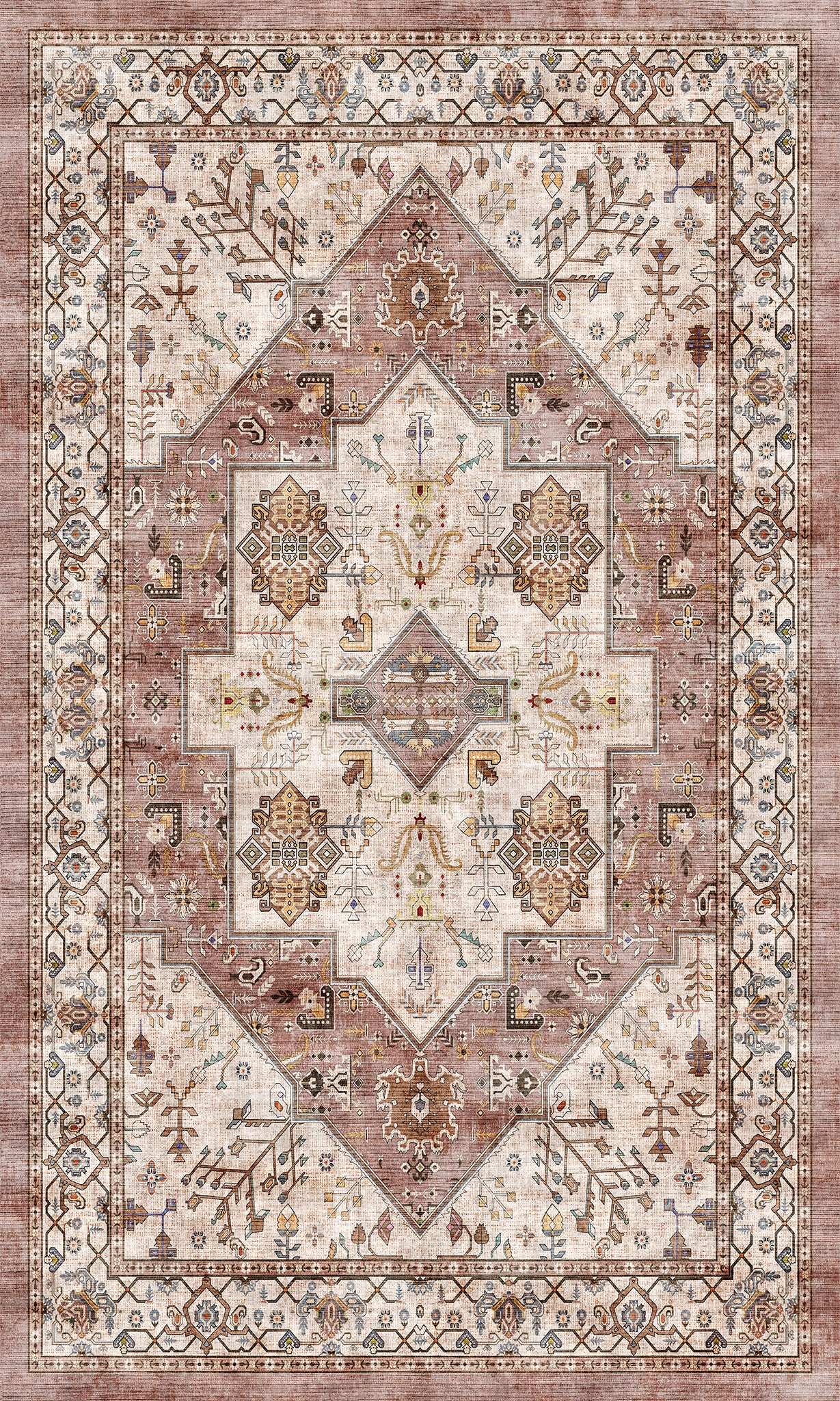 Dusk Vintage Medallion Rug