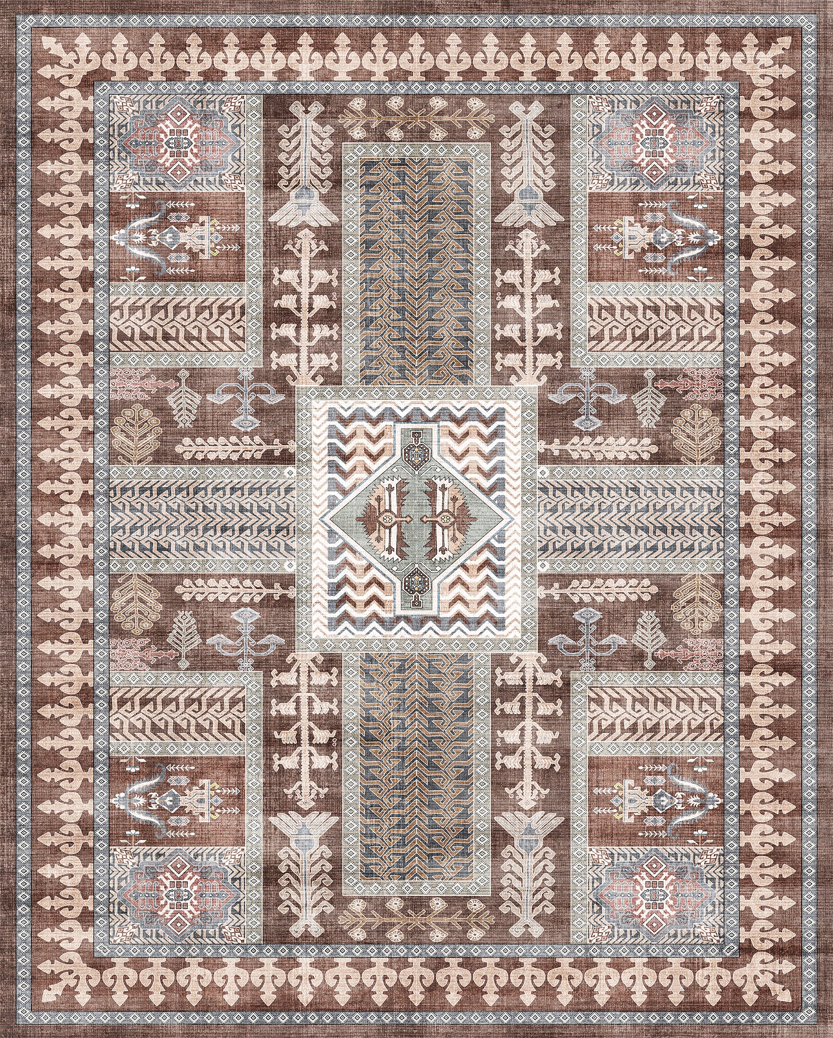 Astra Modern Geometric Design Rug