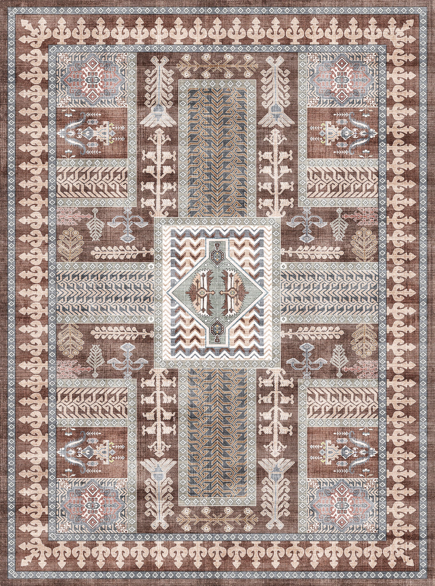 Astra Modern Geometric Design Rug