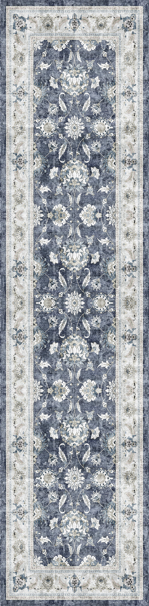 Cleo Traditional Floral Design Rug