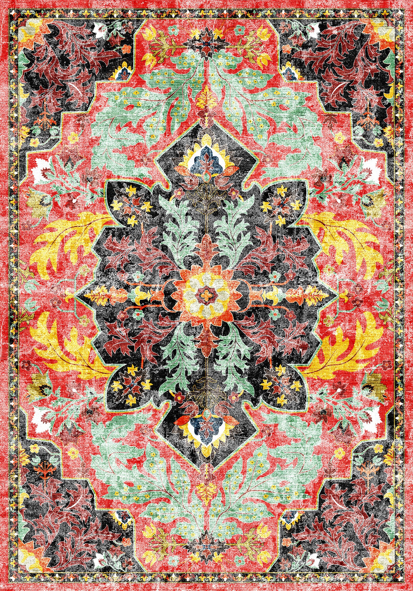 Coraline Tapis D'Ornement Éclectique