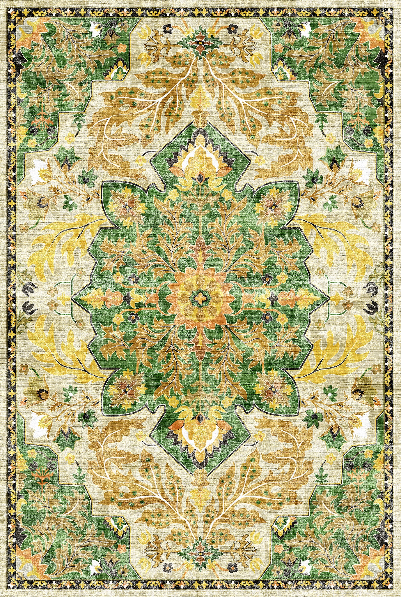 Coraline Eclectic Ornamental Rug