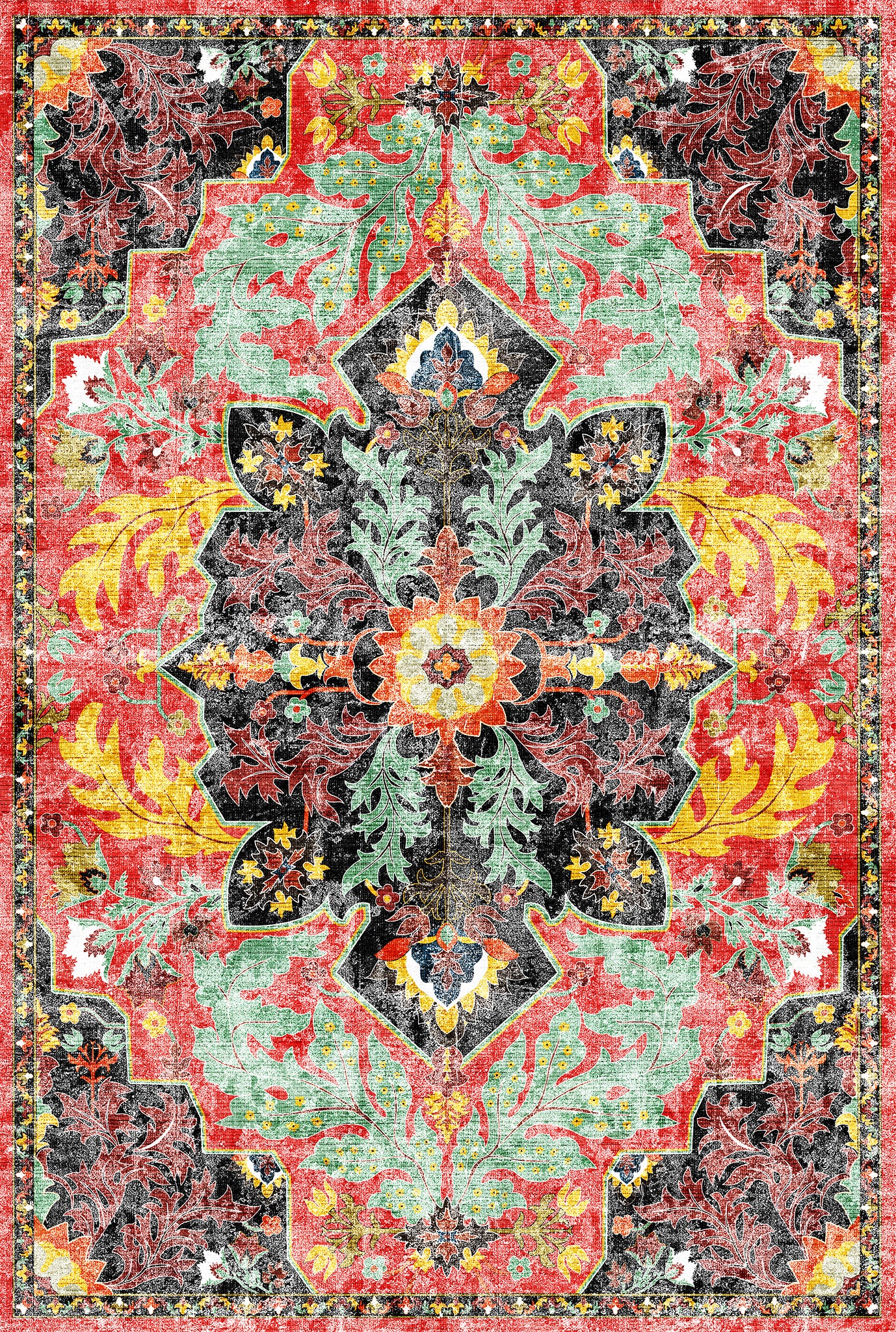 Coraline Tapis D'Ornement Éclectique