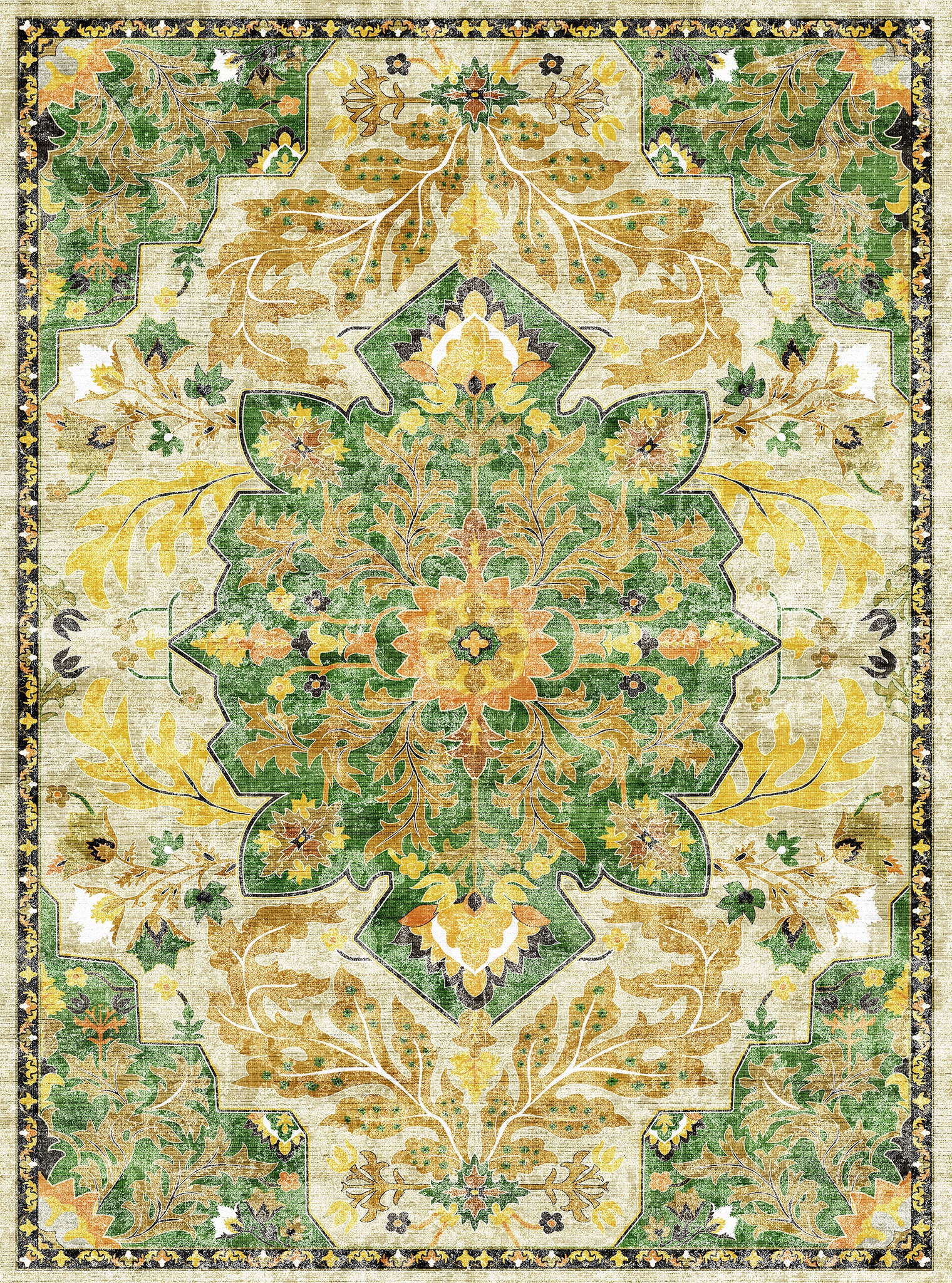 Coraline Eclectic Ornamental Rug