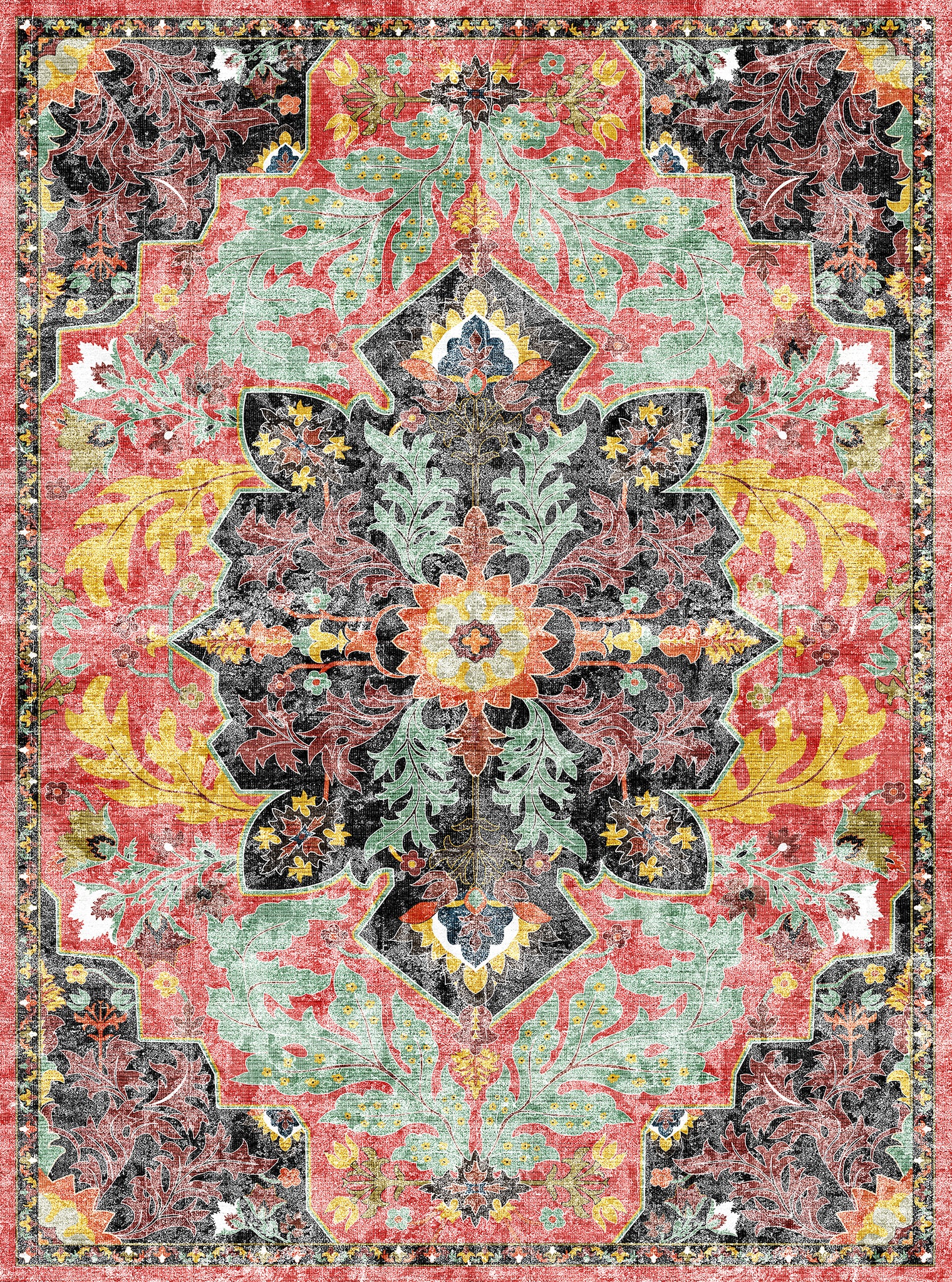 Coraline Eclectic Ornamental Rug