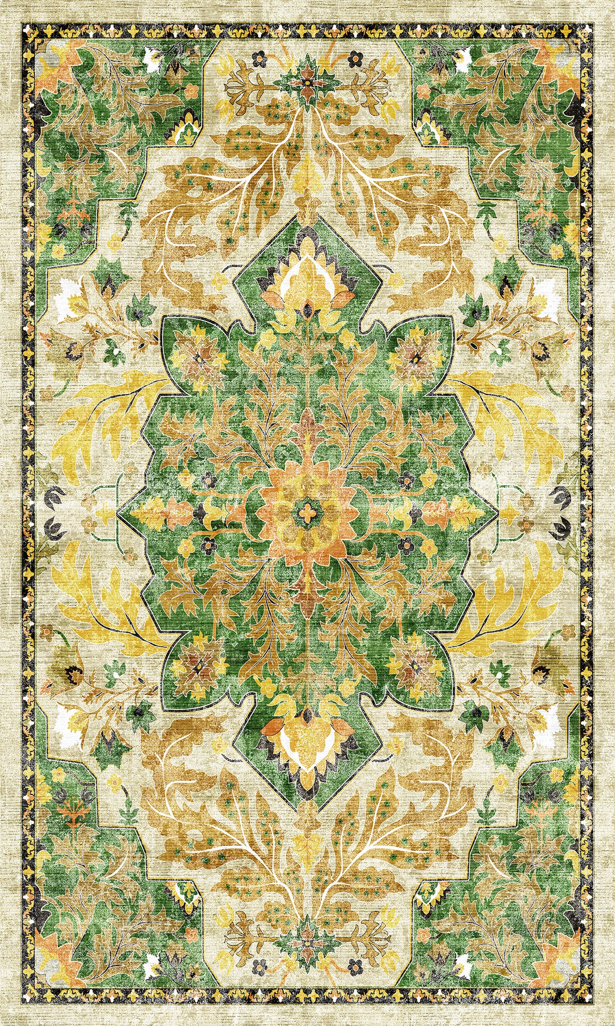 Coraline Eclectic Ornamental Rug