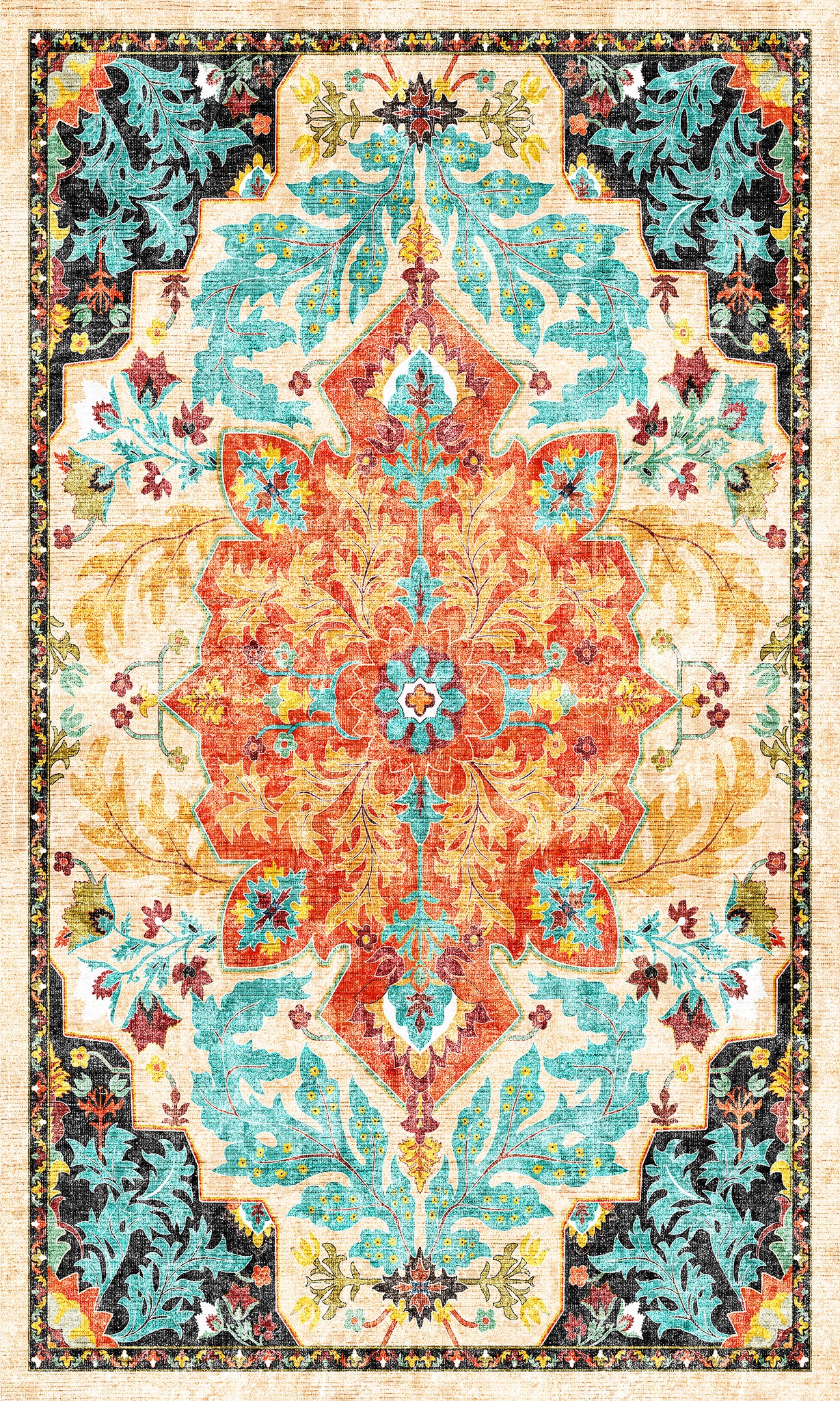 Coraline Tapis D'Ornement Éclectique